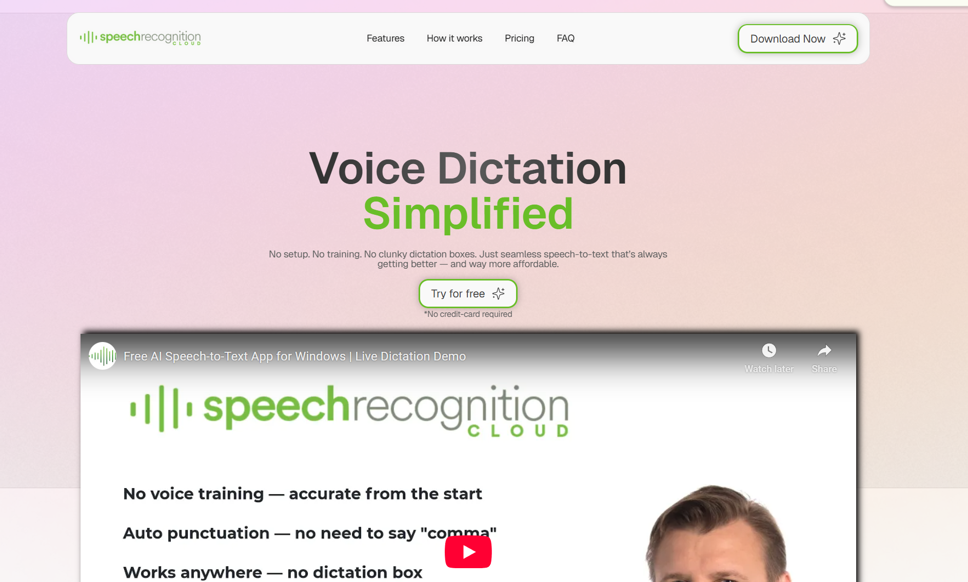 Screenshot 2 of Speech Recognition Cloud
