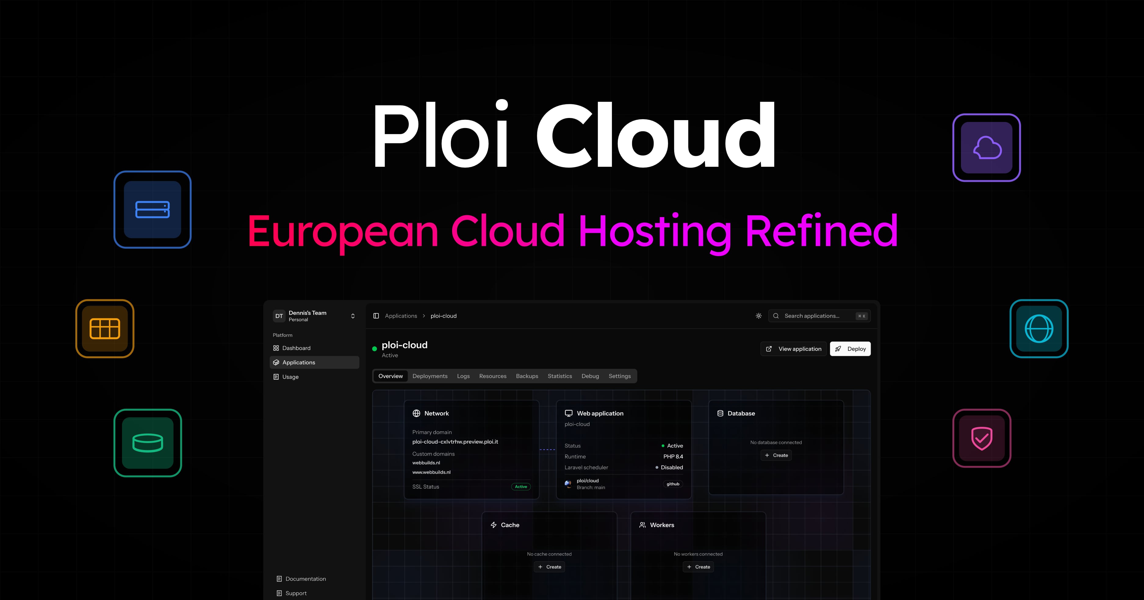 Screenshot 1 of Ploi Cloud