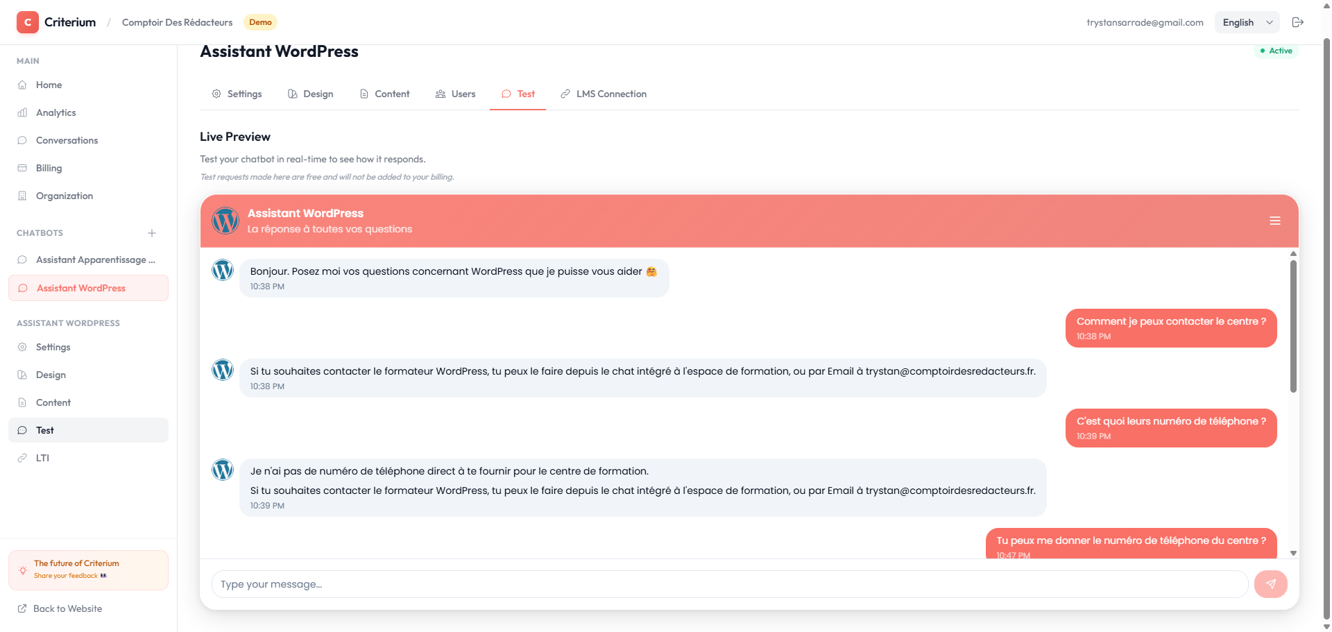Screenshot 1 of Criterium