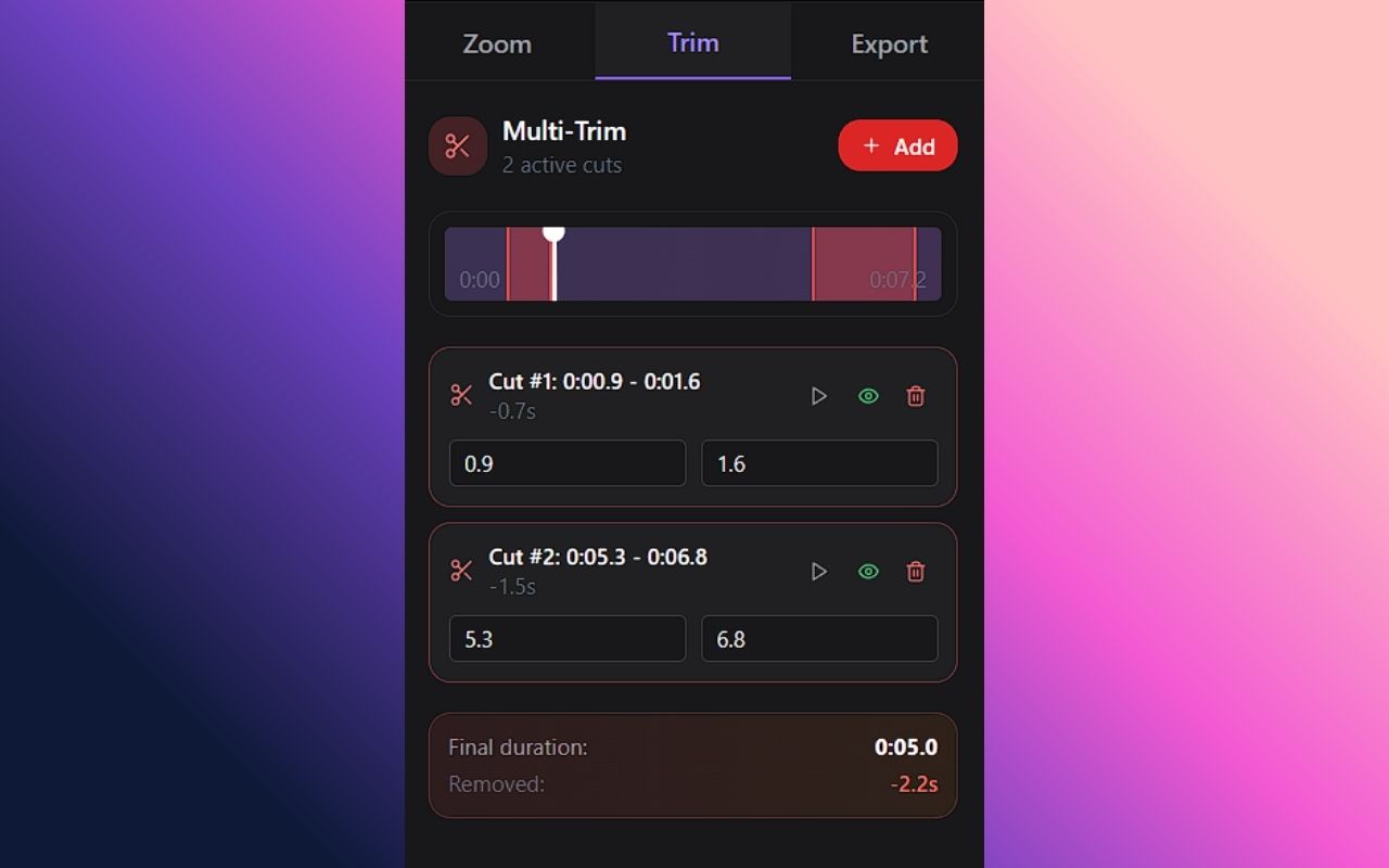 Screenshot 4 of Visura - Screen Recorder and editor