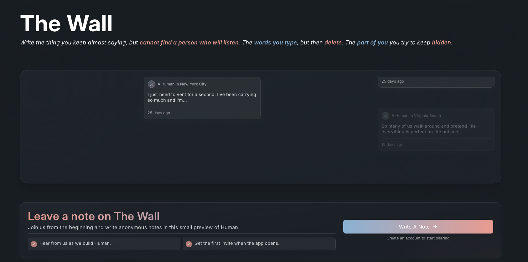 Screenshot 1 of Human