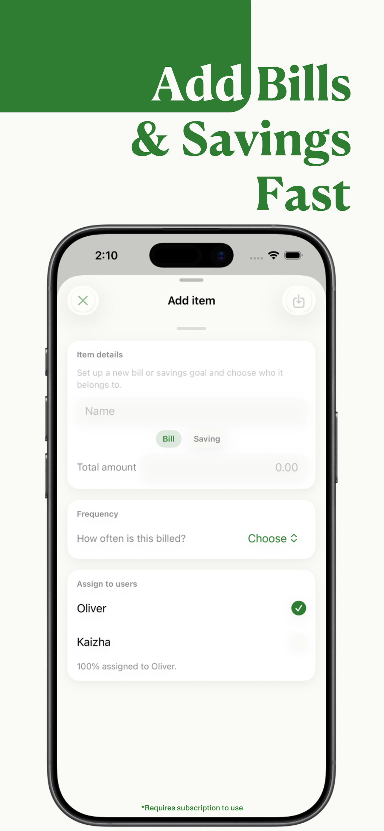 Screenshot 3 of OurBudget