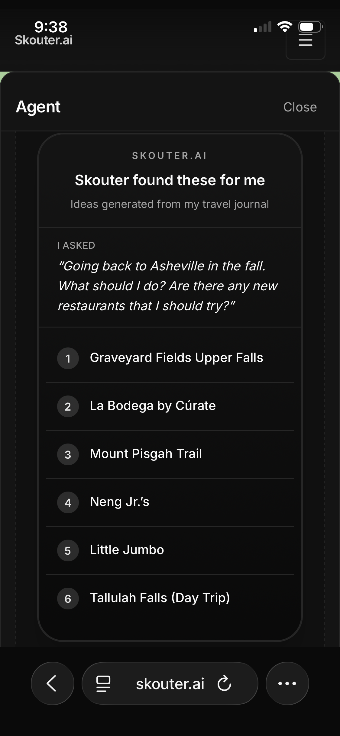 Screenshot 4 of Skouter.ai