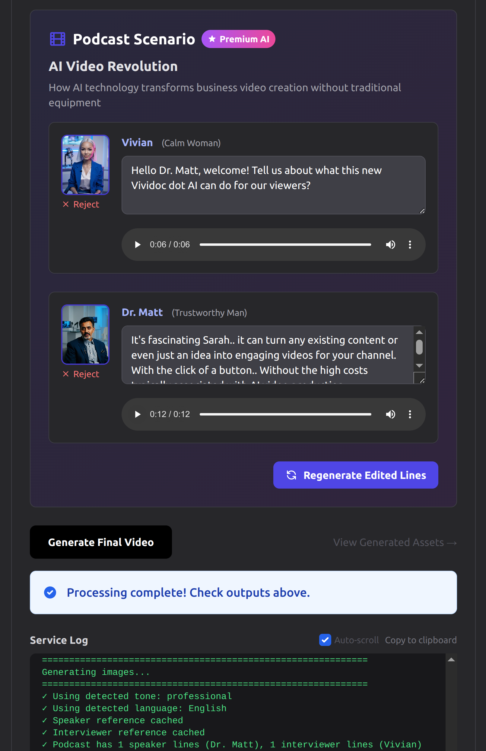 Screenshot 2 of ViviDoc.AI