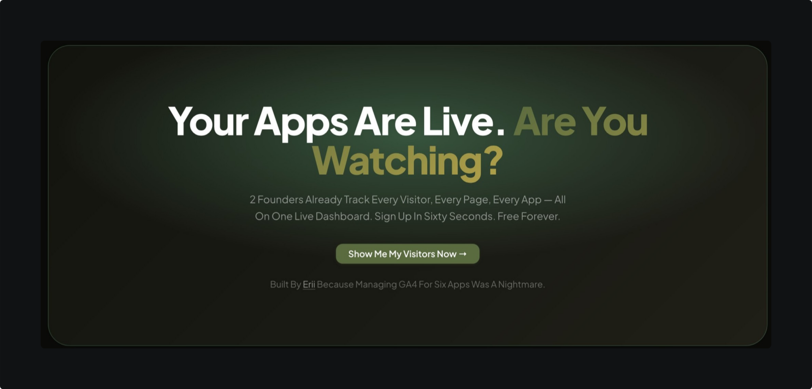 Screenshot 1 of OneLivePage
