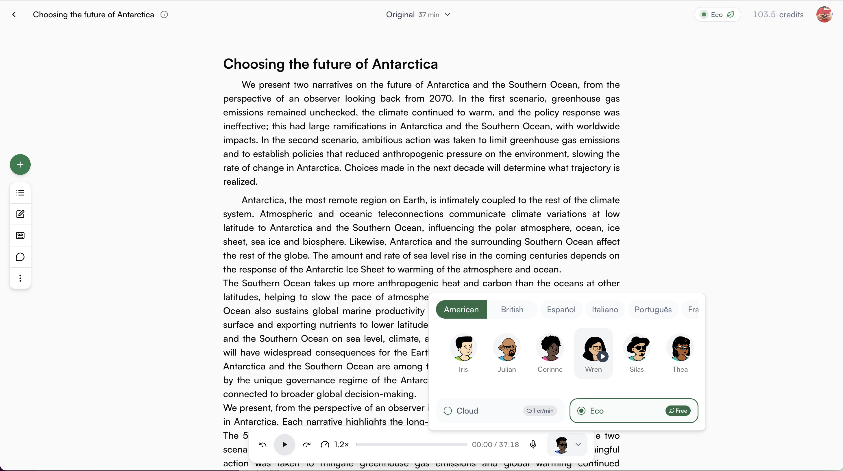 Screenshot 2 of Speechable