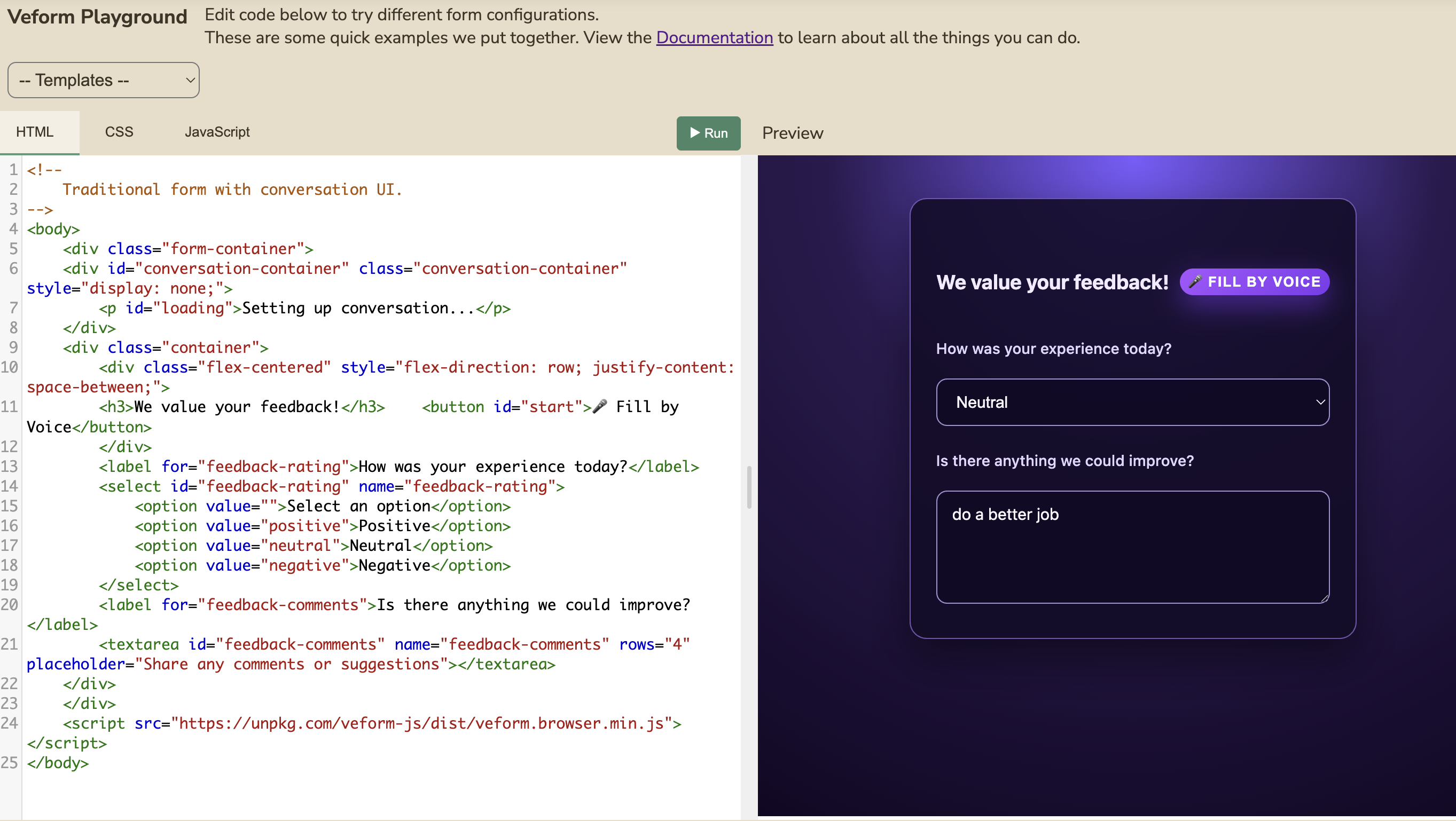 Screenshot 1 of Veform