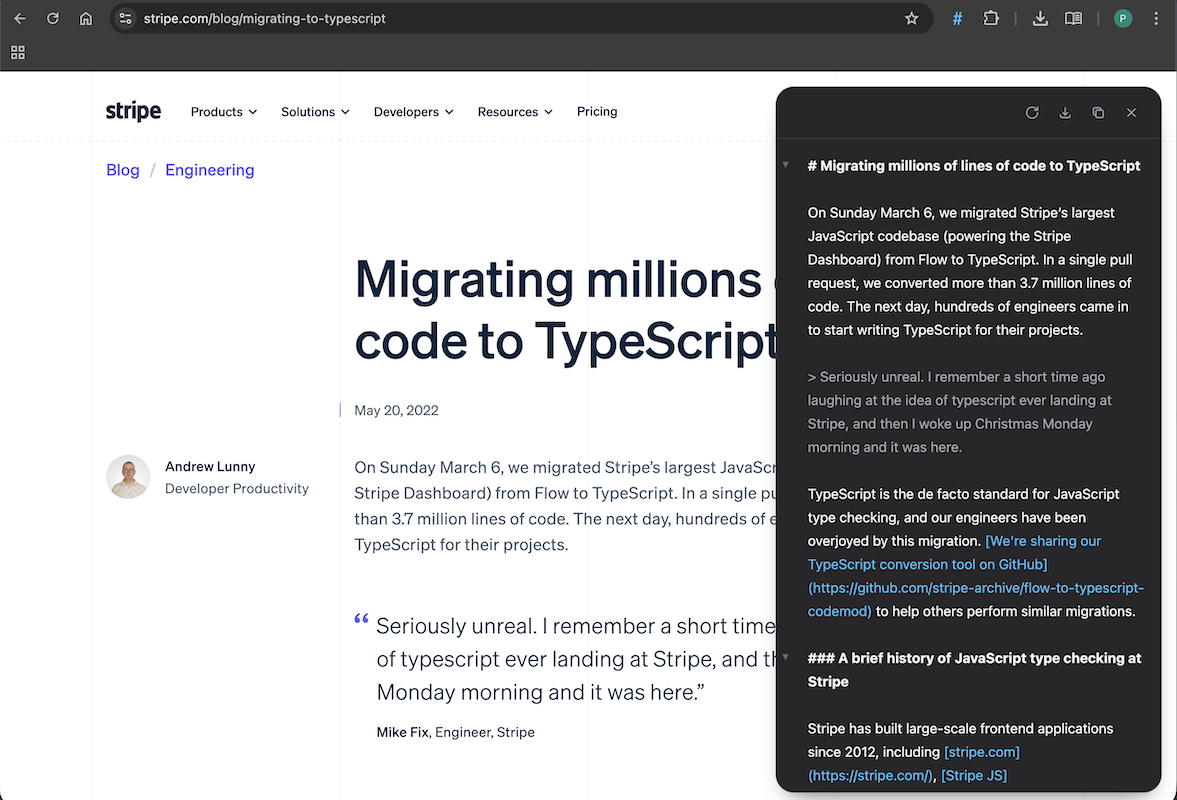 Screenshot 2 of Plain Markdown