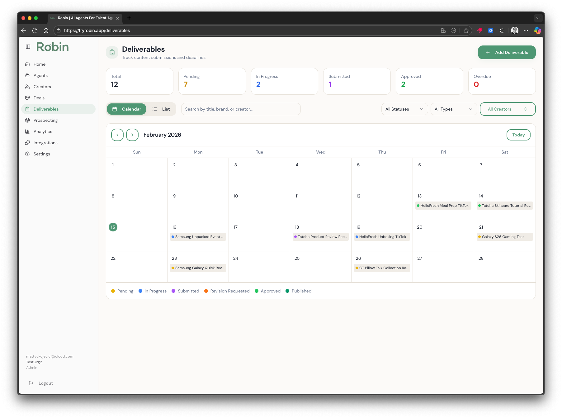 Screenshot 2 of Robin