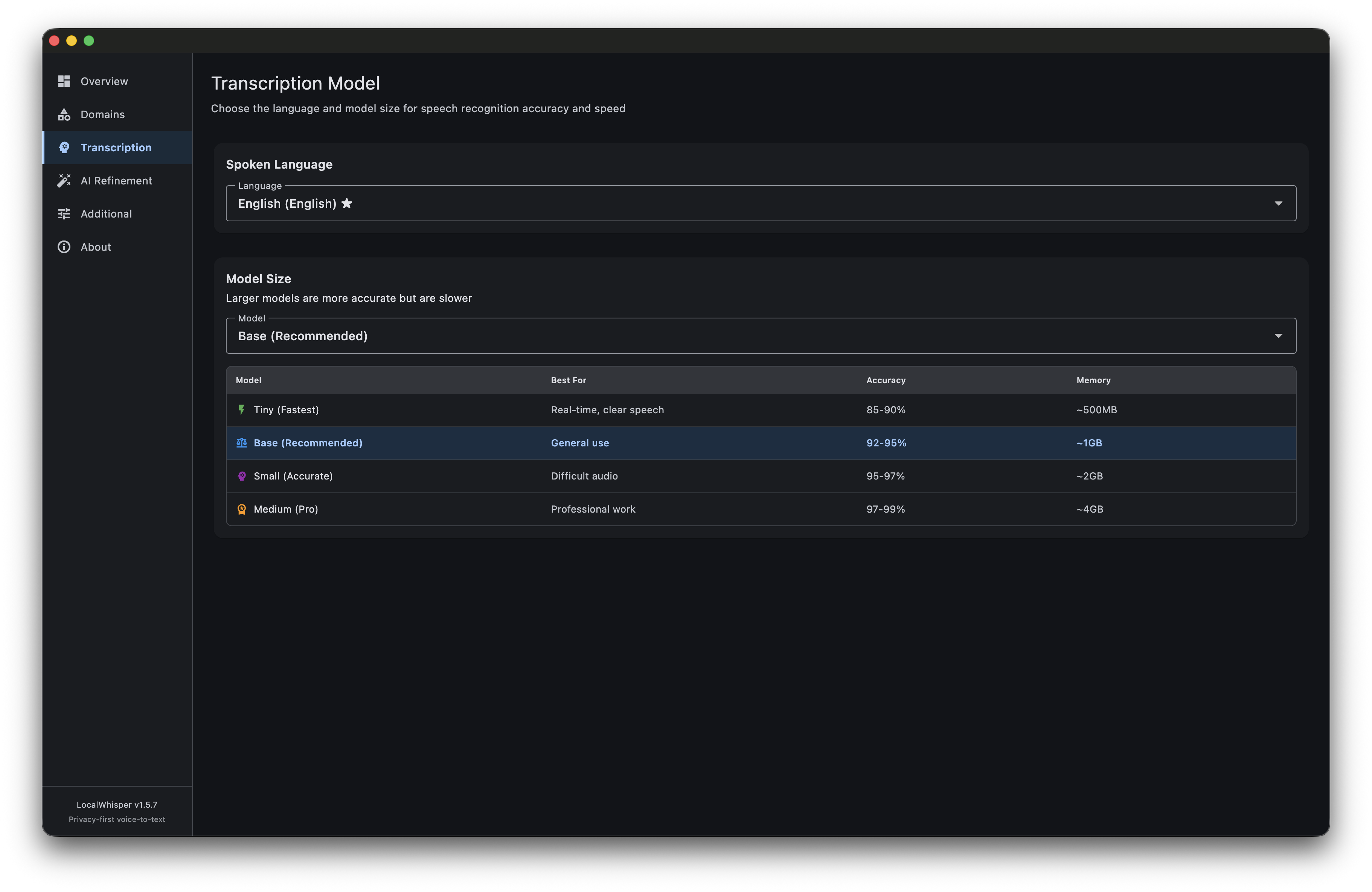 Screenshot 3 of LocalWhisper
