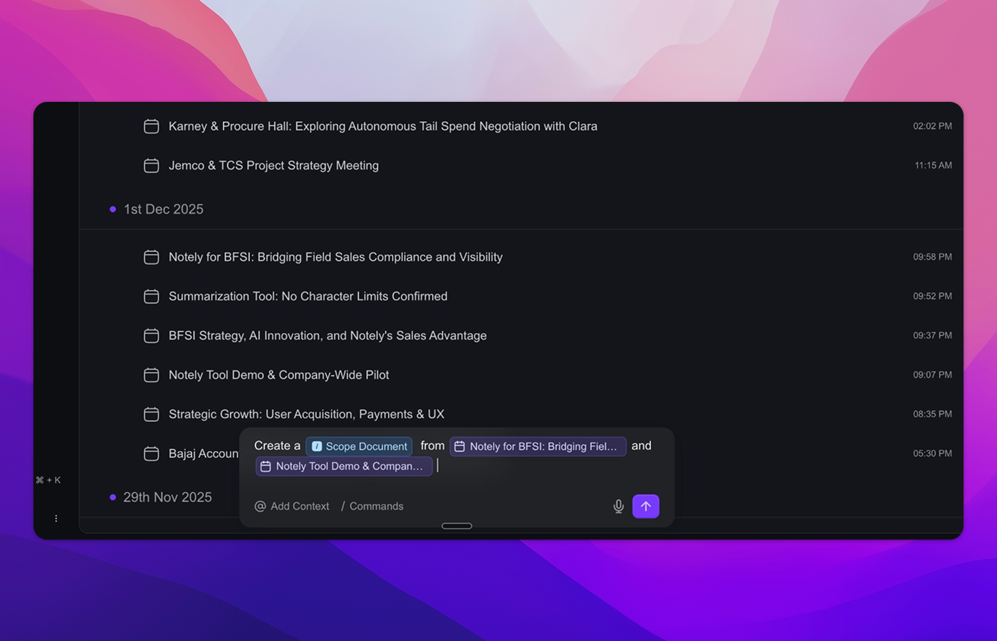 Screenshot 3 of Notely