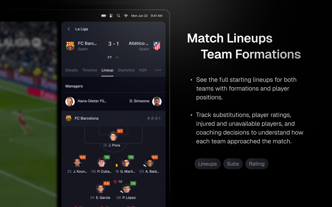 Screenshot 2 of Goal90 - Live football data in extension