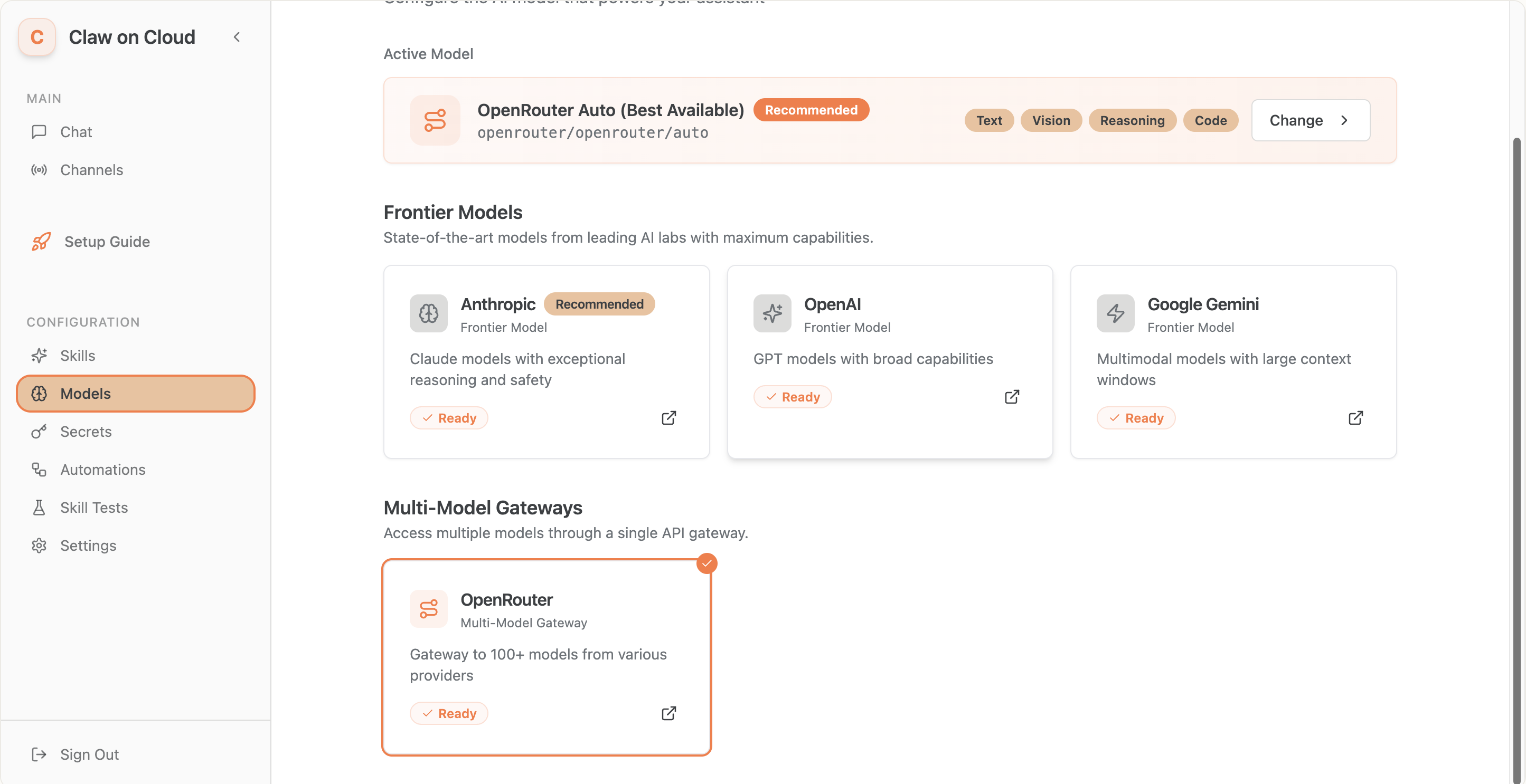Screenshot 3 of Claw on cloud Openclaw but secure