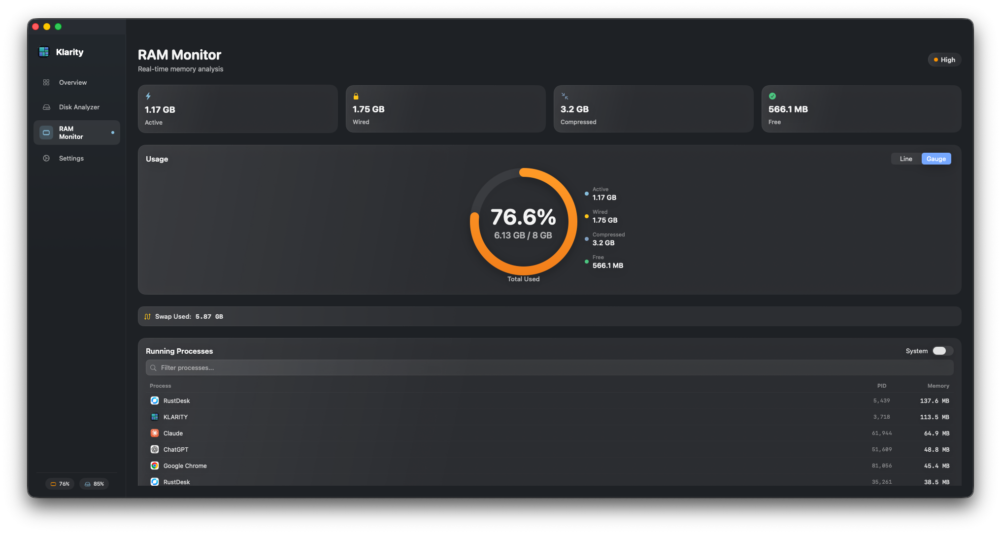 Screenshot 3 of KlarityDisk
