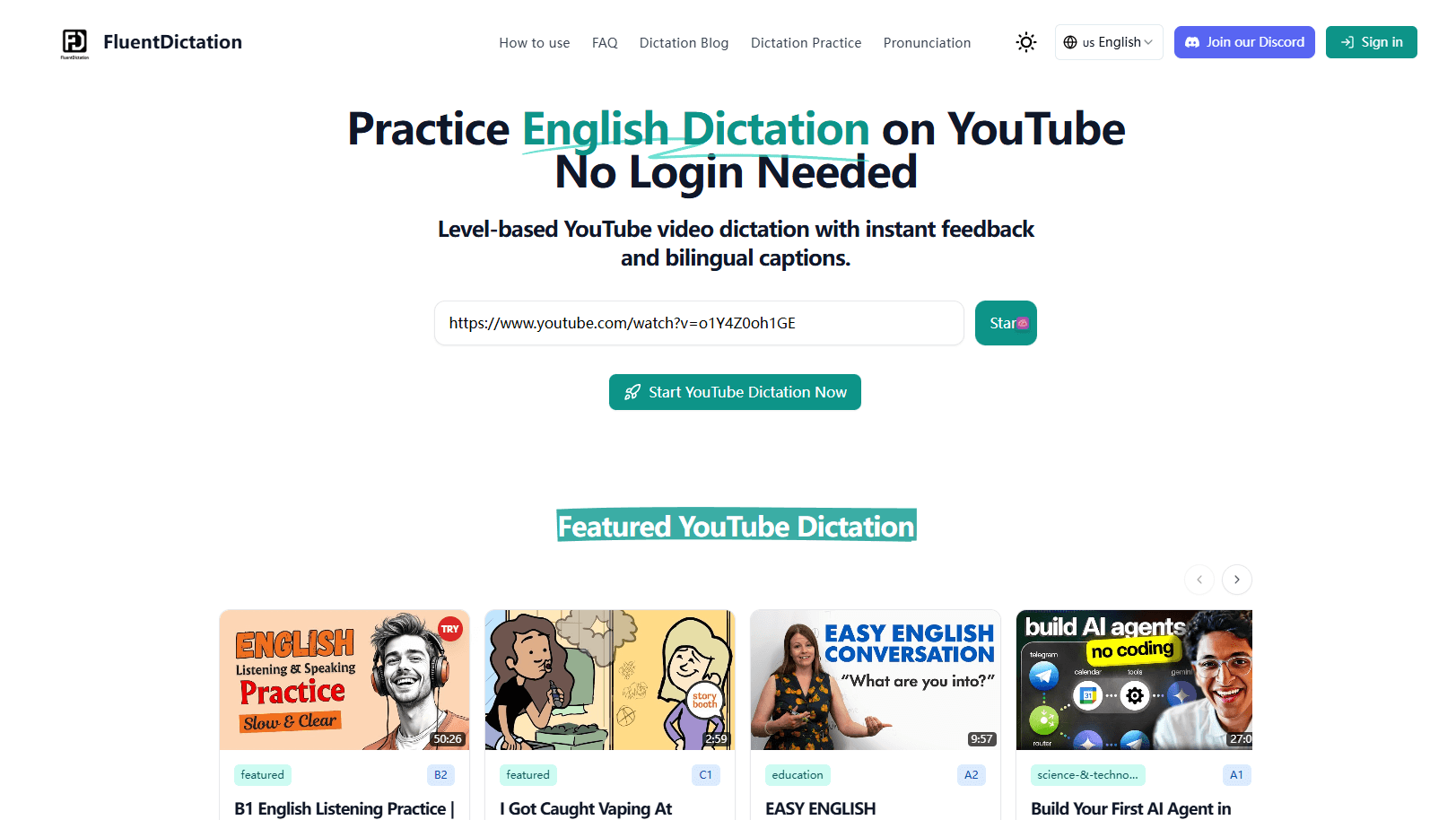 Screenshot 1 of FluentDictation