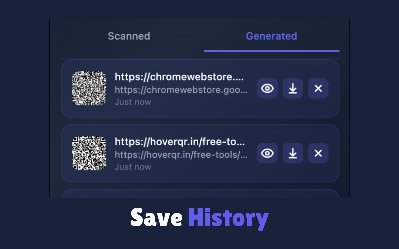 Screenshot 3 of HoverQR