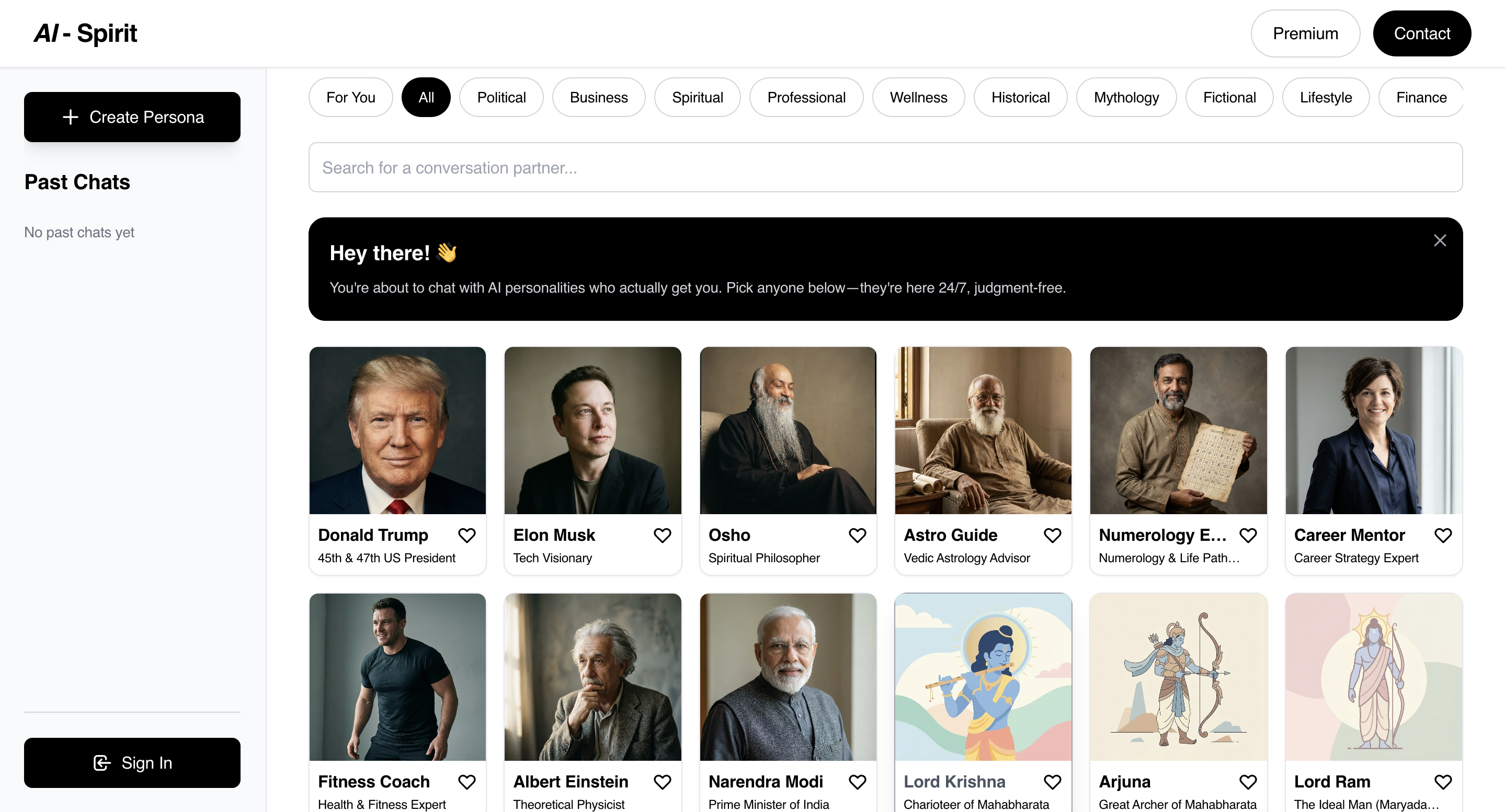 Screenshot 1 of AI-Spirit