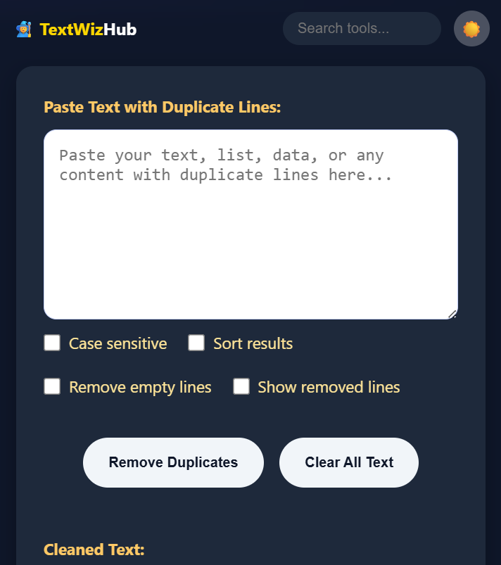 Screenshot 1 of TextWizHub