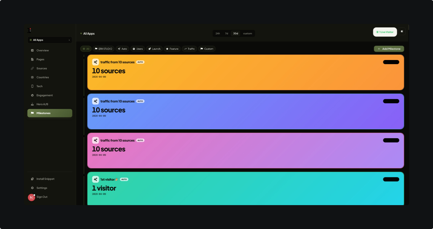 Screenshot 3 of OneLivePage