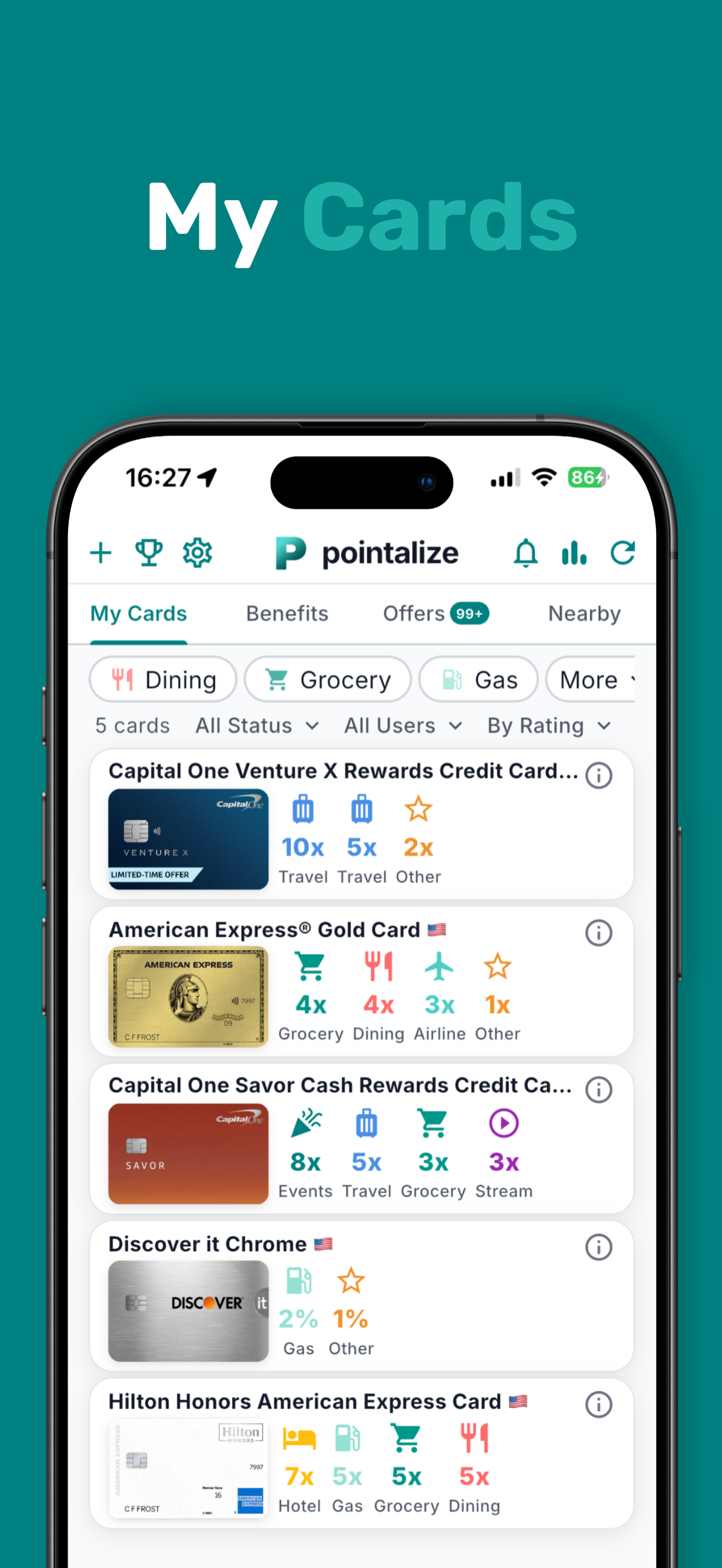 Screenshot 4 of Pointalize: Maximize Rewards
