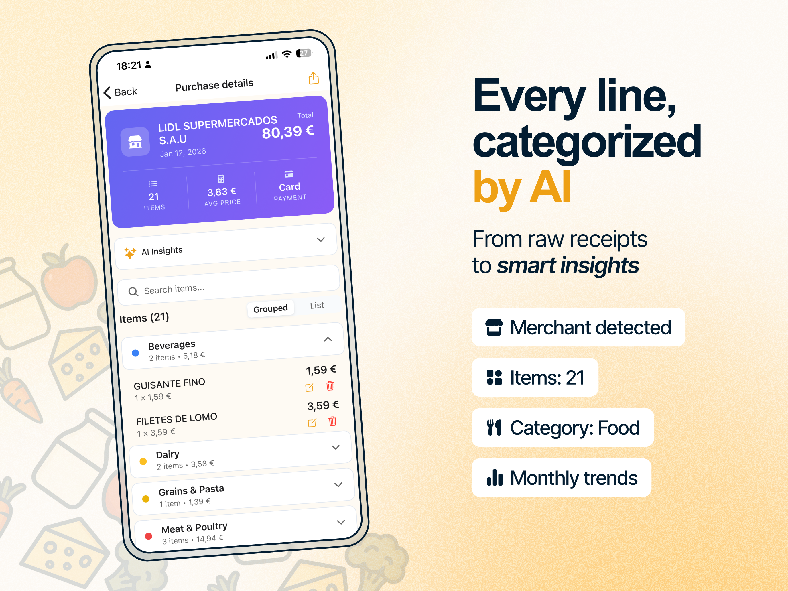 Screenshot 2 of Yomio: Smart Expense Tracker