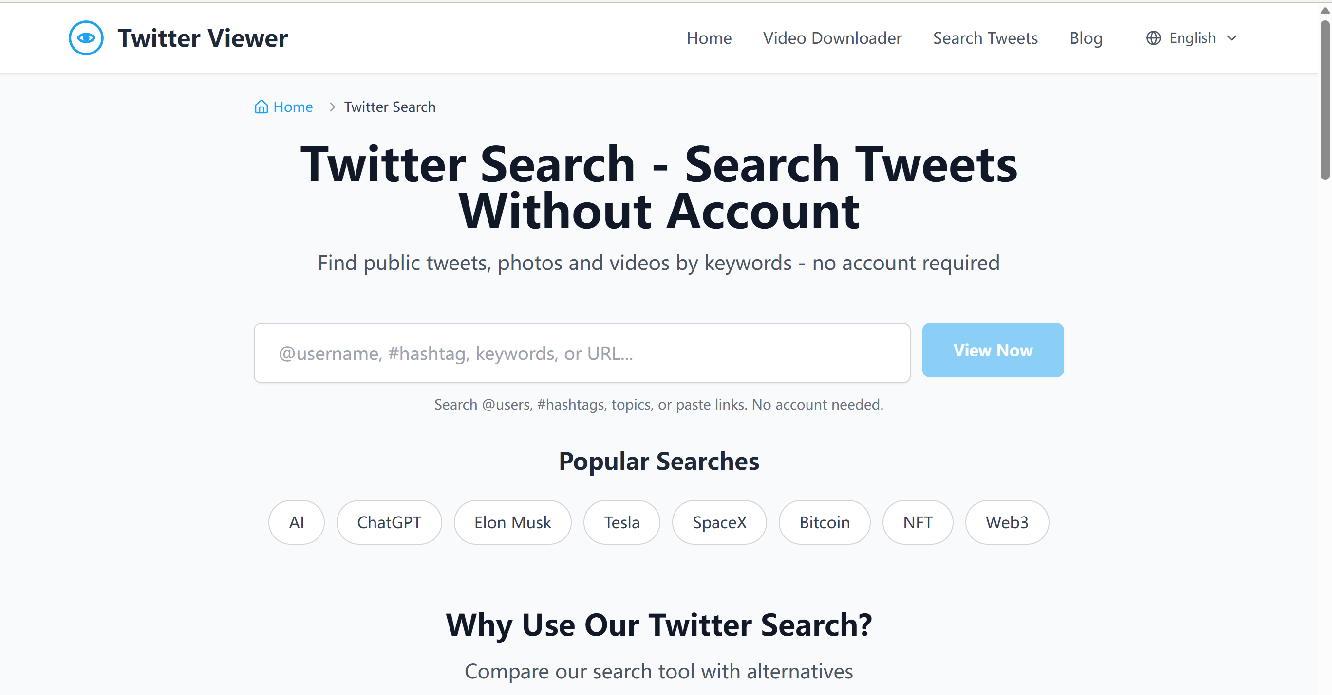 Screenshot 2 of twitterwebviewer