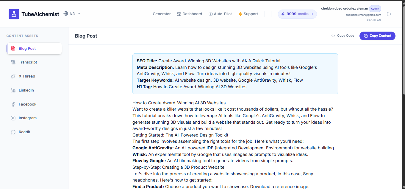 Screenshot 3 of TubeAlchemist