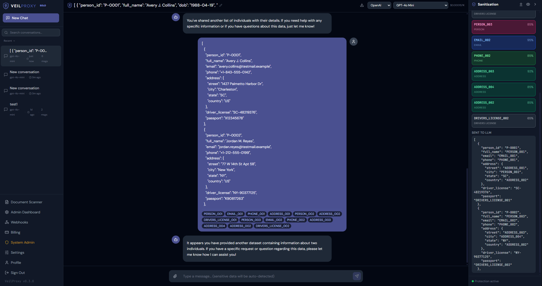 Screenshot 1 of VeilProxy
