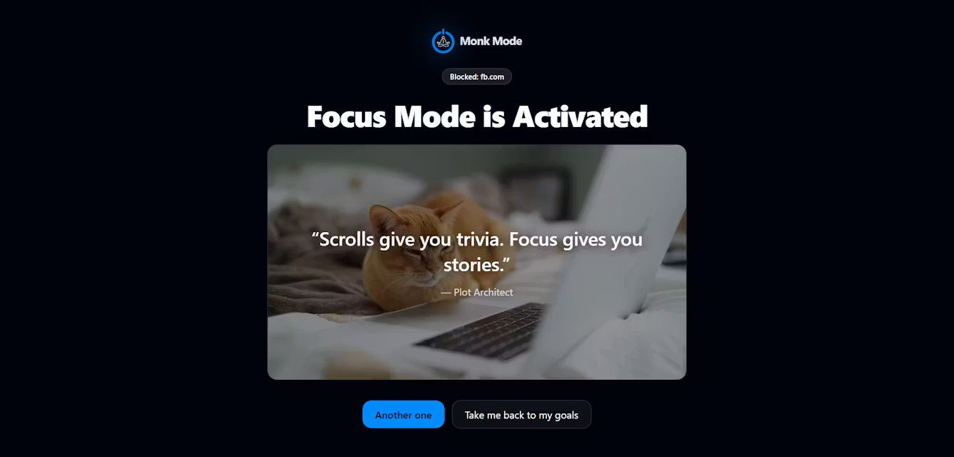 Screenshot 2 of Monk Mode