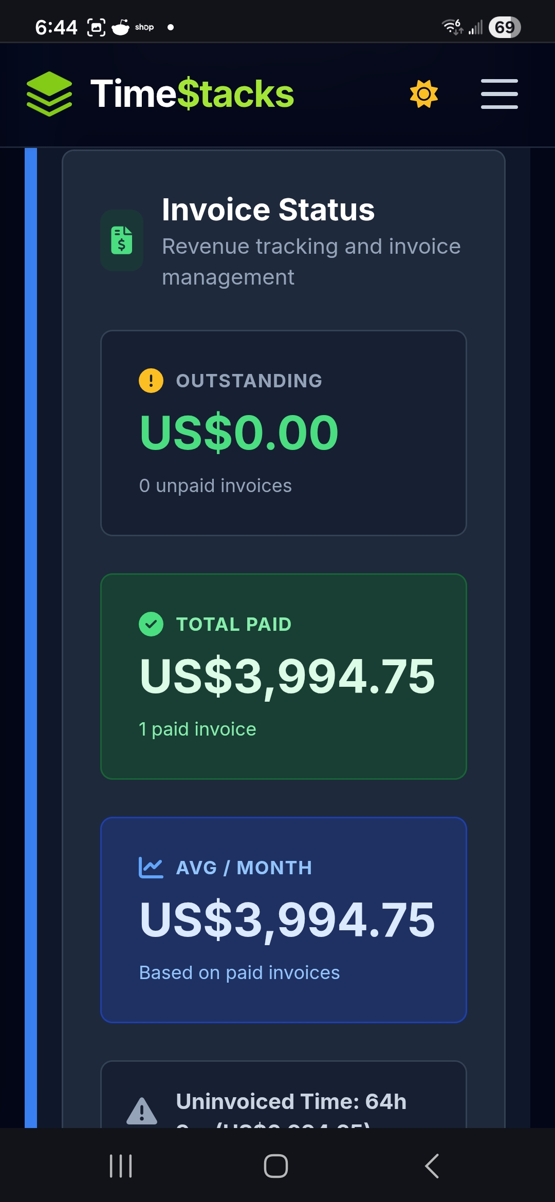 Screenshot 6 of TimeStacks