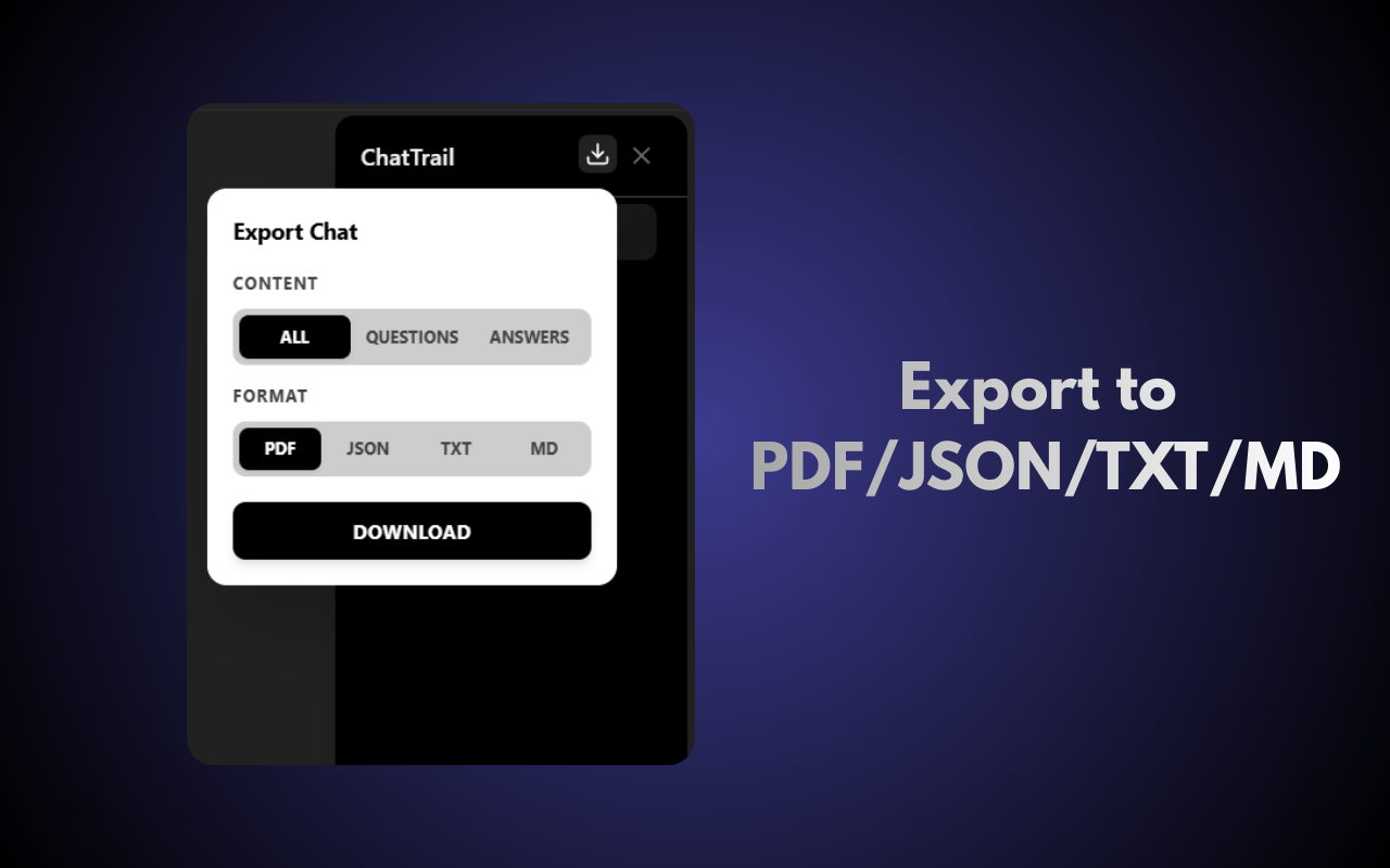 Screenshot 4 of ChatTrail