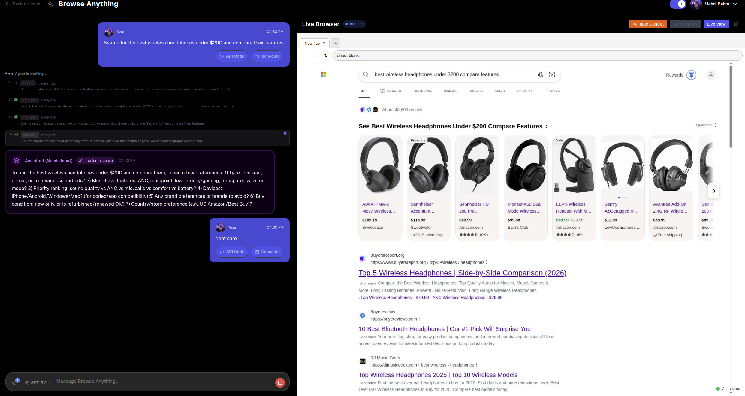 Screenshot 4 of Browse Anything