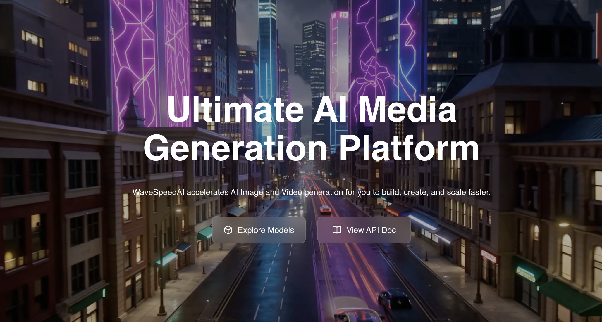 Screenshot 1 of WaveSpeedAI