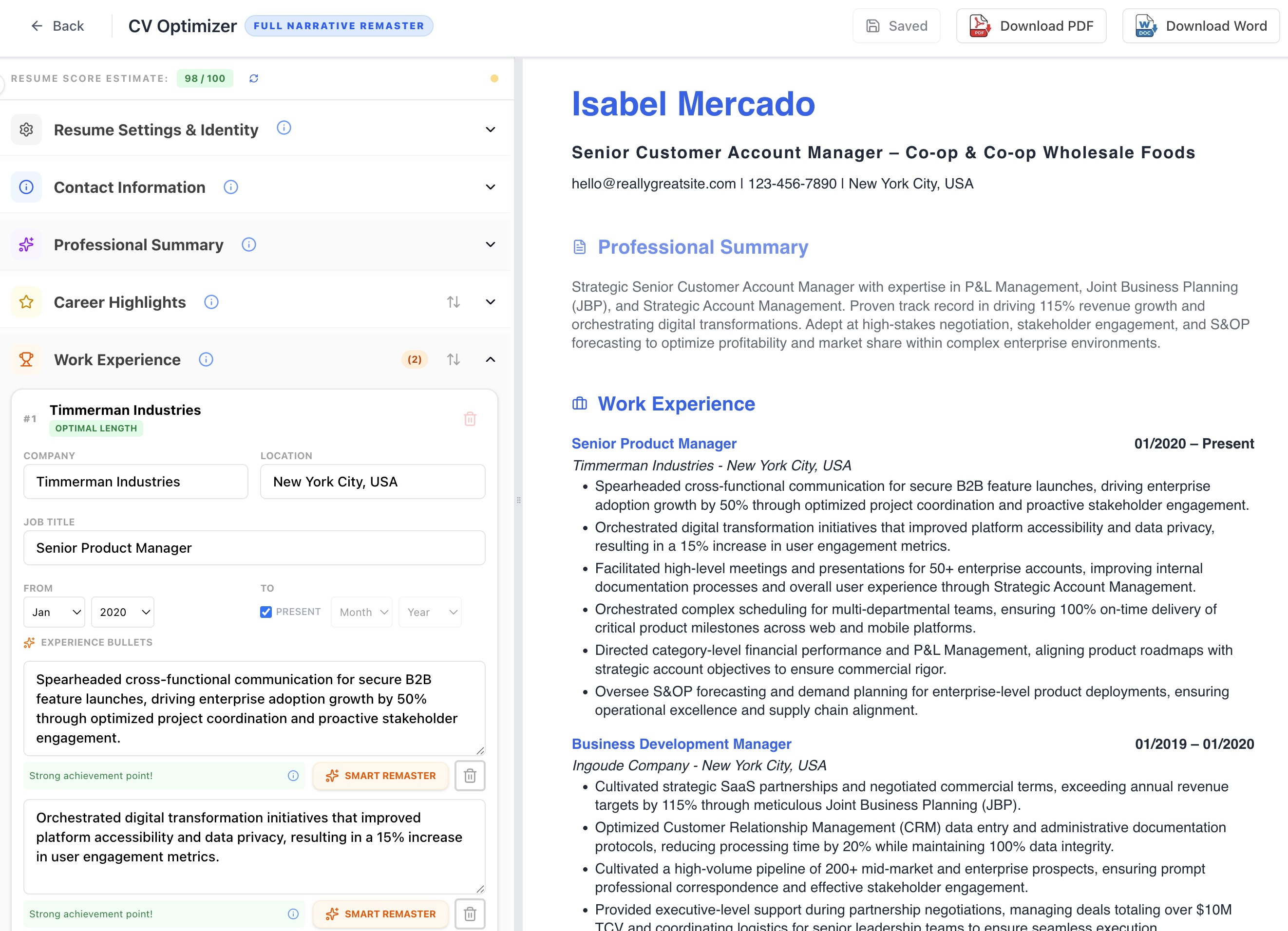 Screenshot 6 of JobMentis
