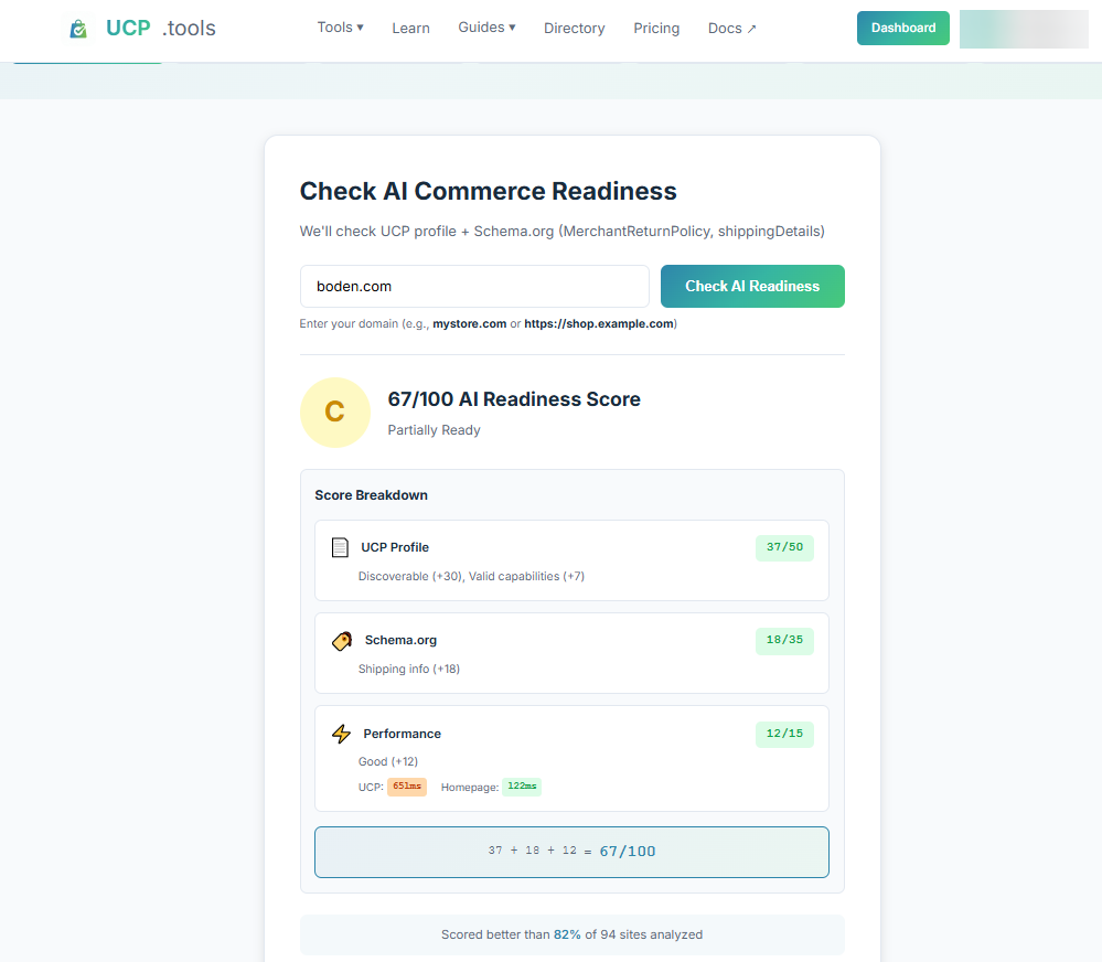 Screenshot 4 of Free UCP Checker & Validator