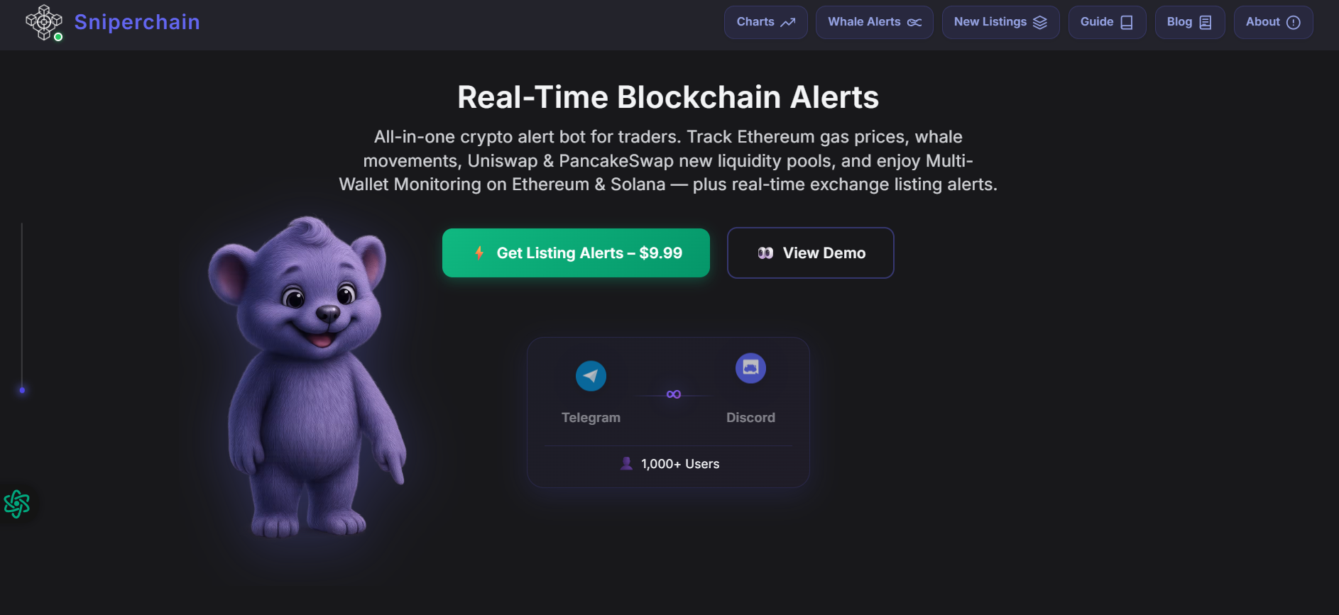 Screenshot 1 of SniperChain