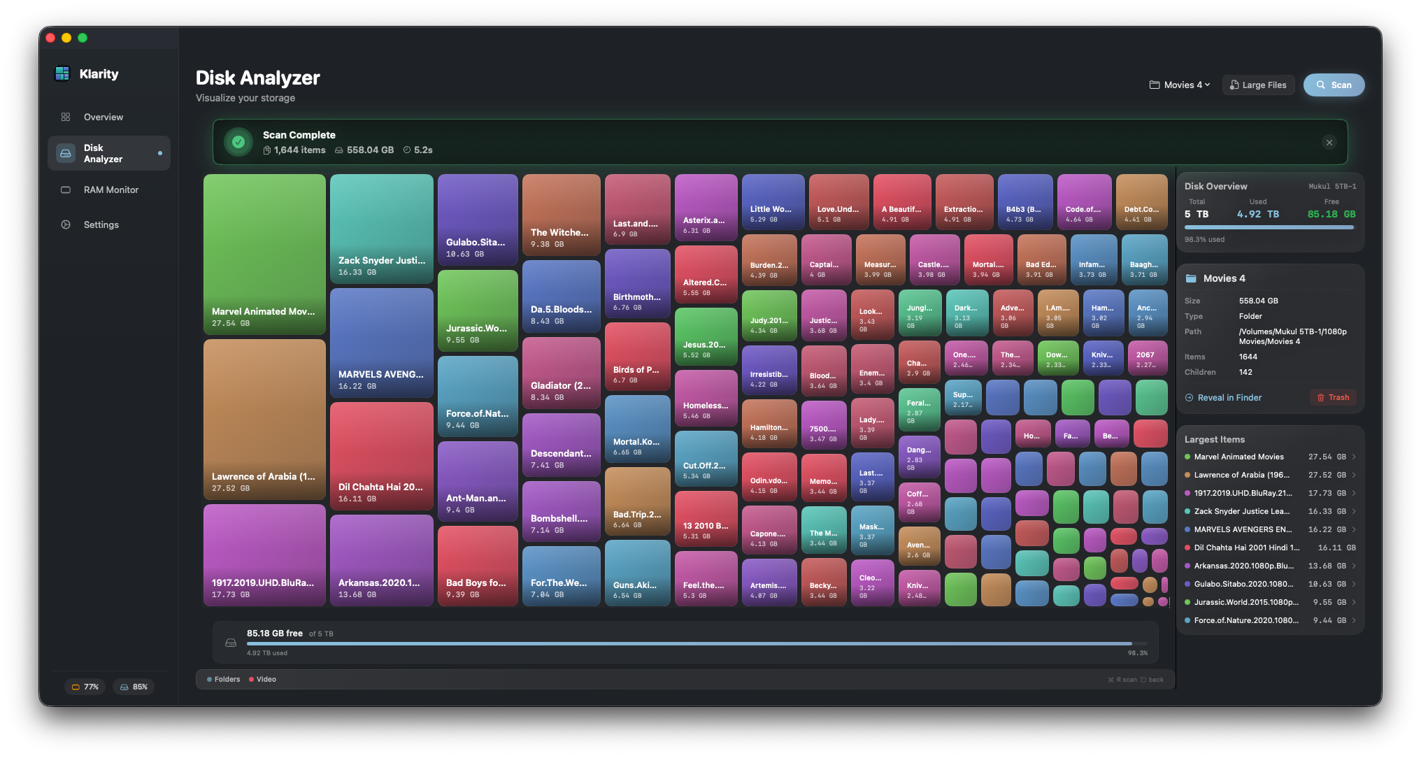 Screenshot 2 of KlarityDisk