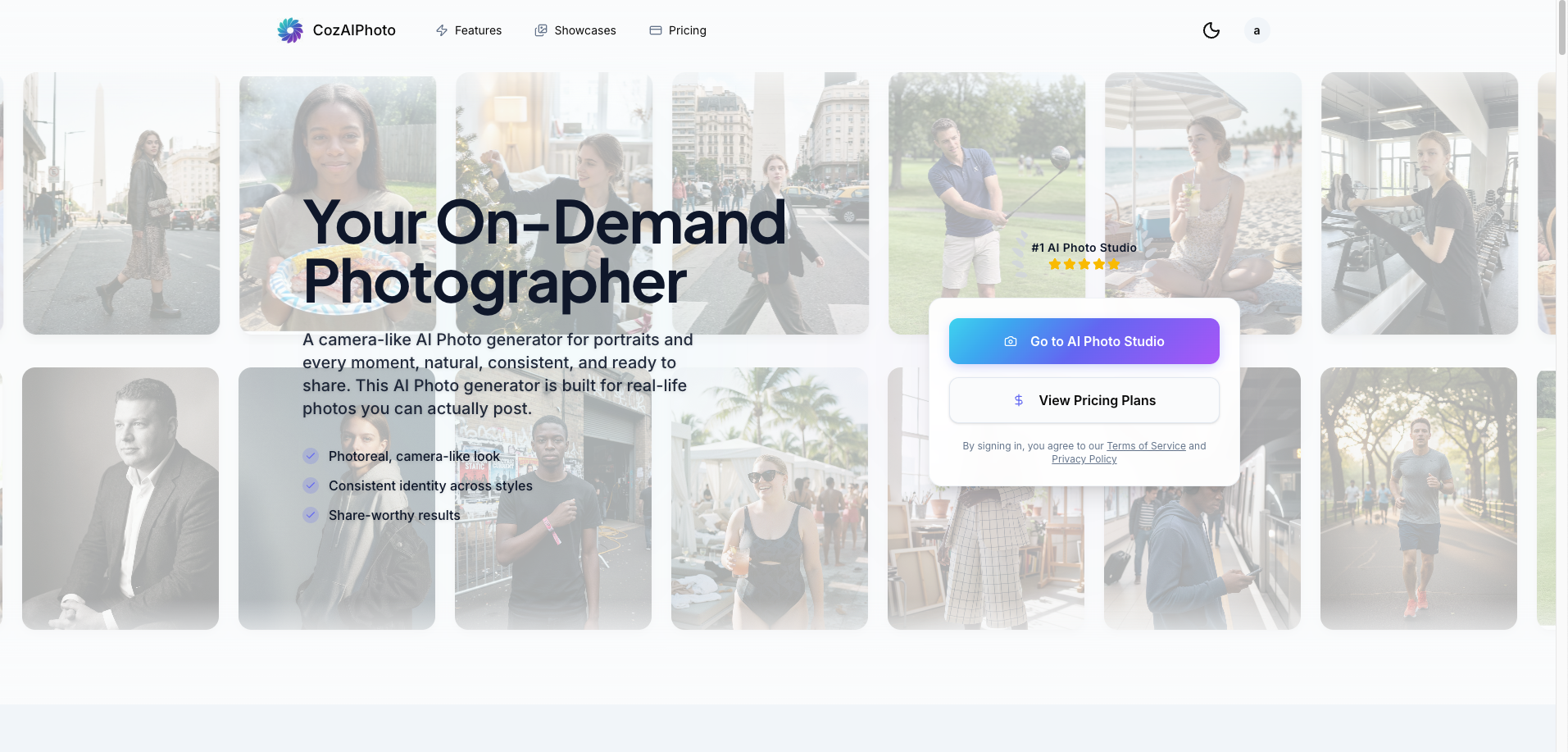 Screenshot 1 of CozAIPhoto