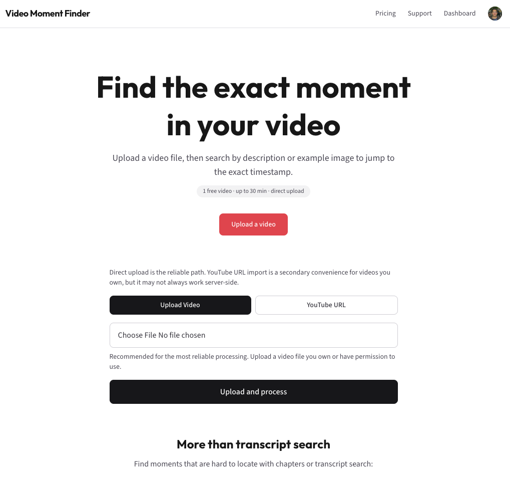 Screenshot 4 of Video Moment Finder