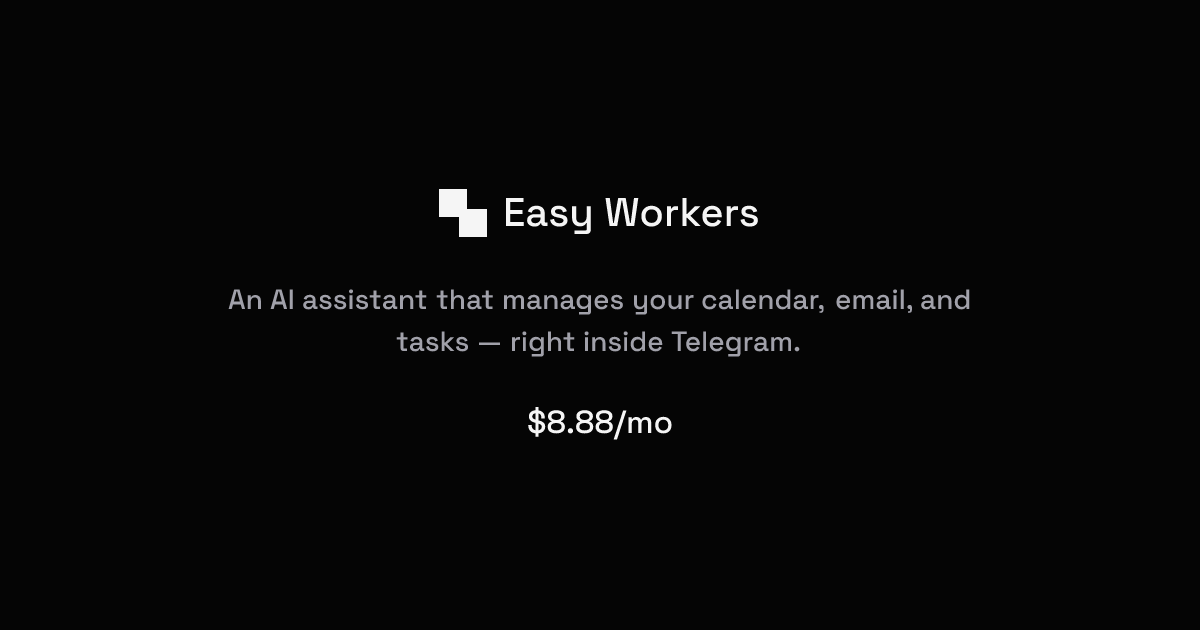 Screenshot 1 of Easy Workers
