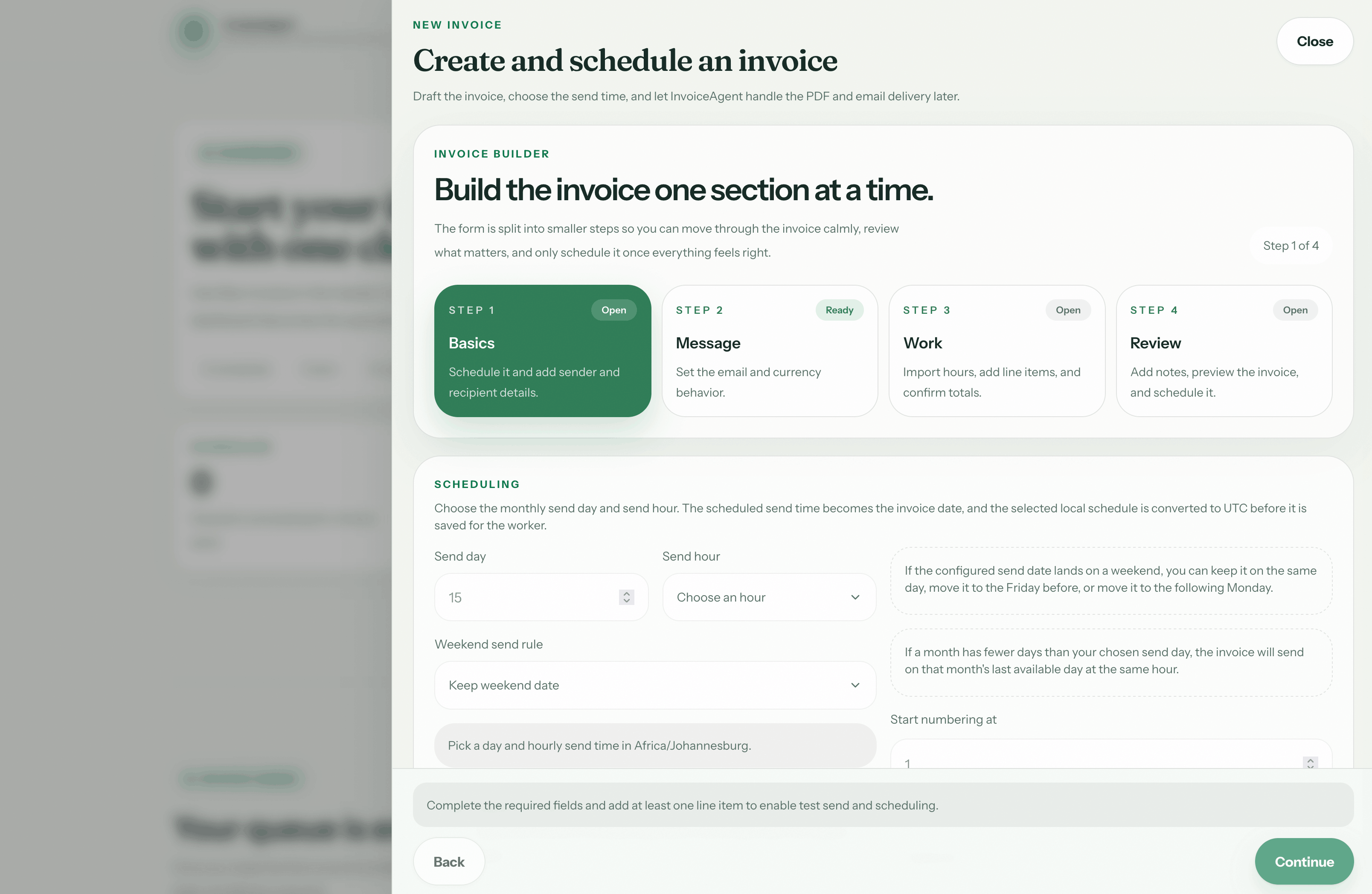Screenshot 2 of InvoiceAgent