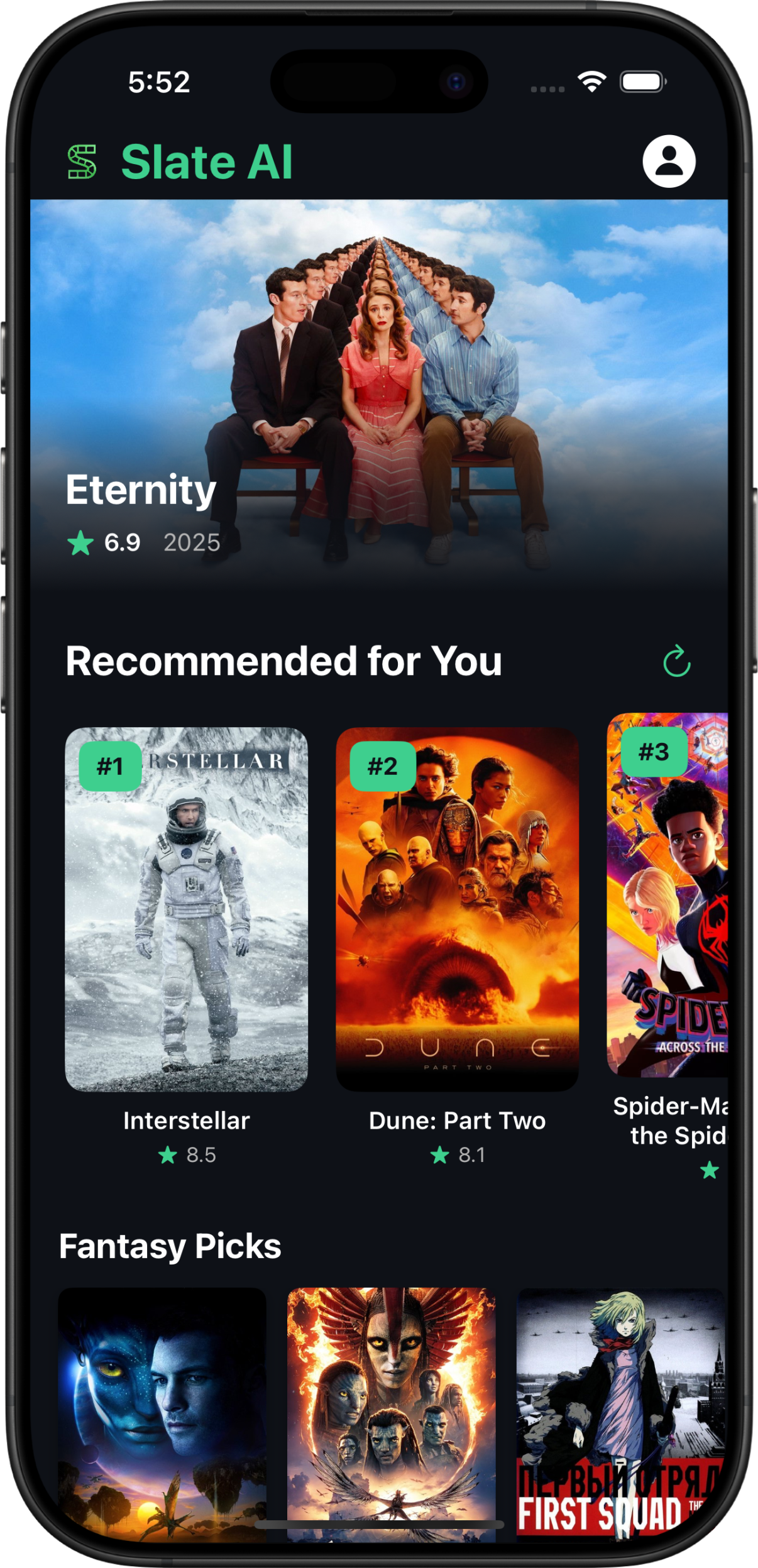 Screenshot 1 of Slate AI