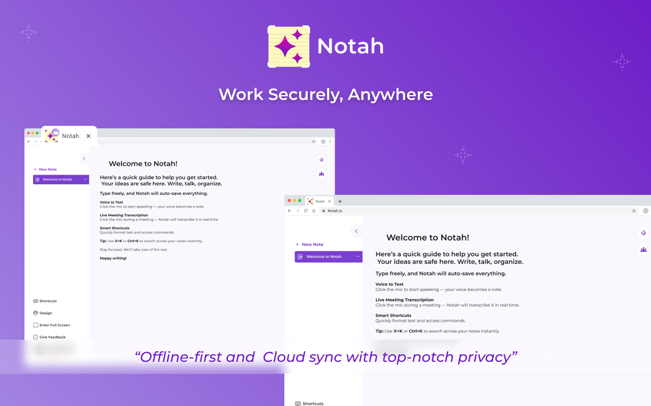 Screenshot 5 of Notah - AI Meeting Notes & Transcription