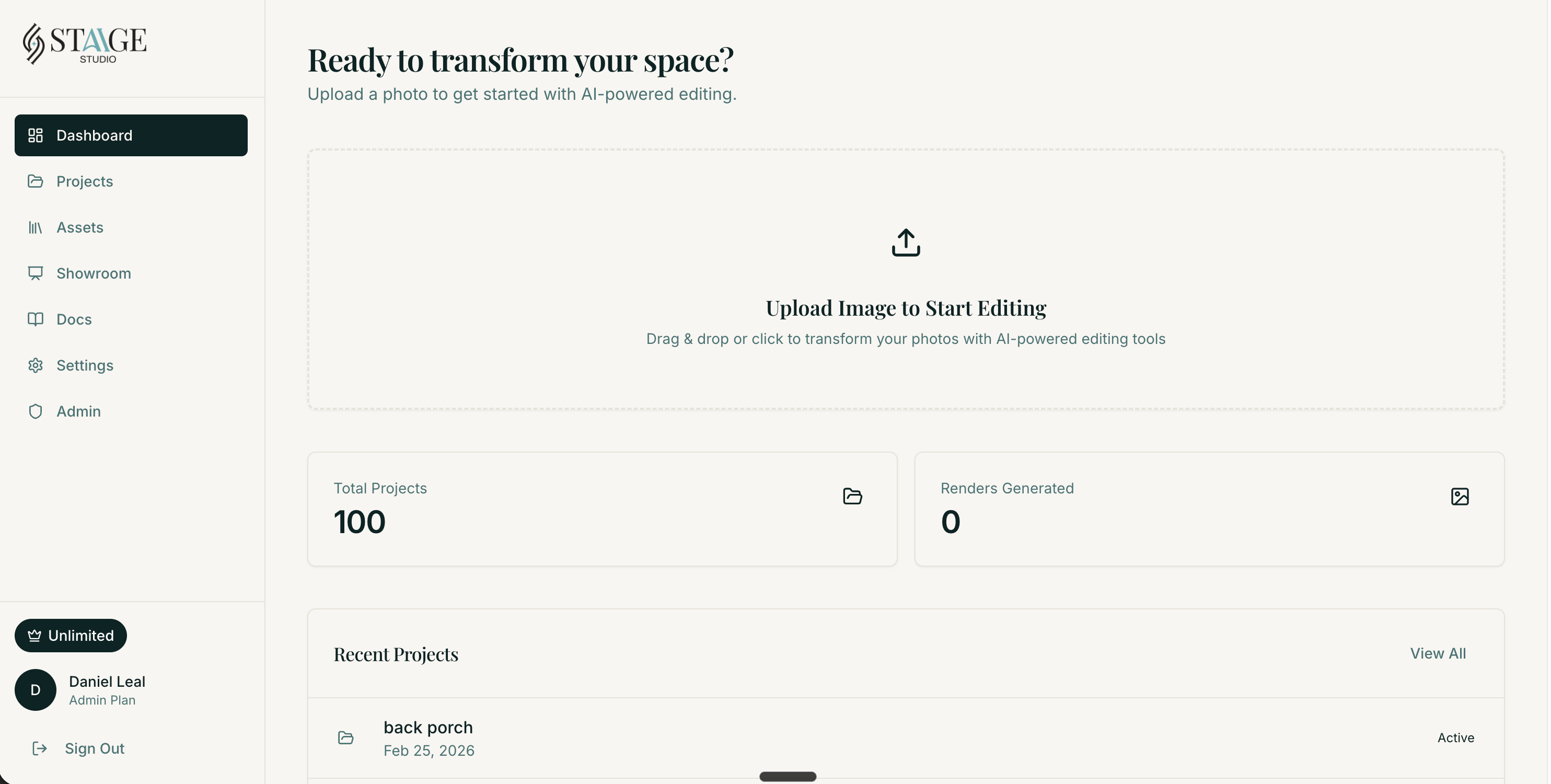 Screenshot 2 of Staige Studio