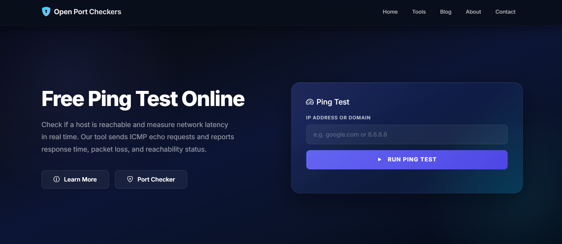 Screenshot 3 of Open Port Checkers