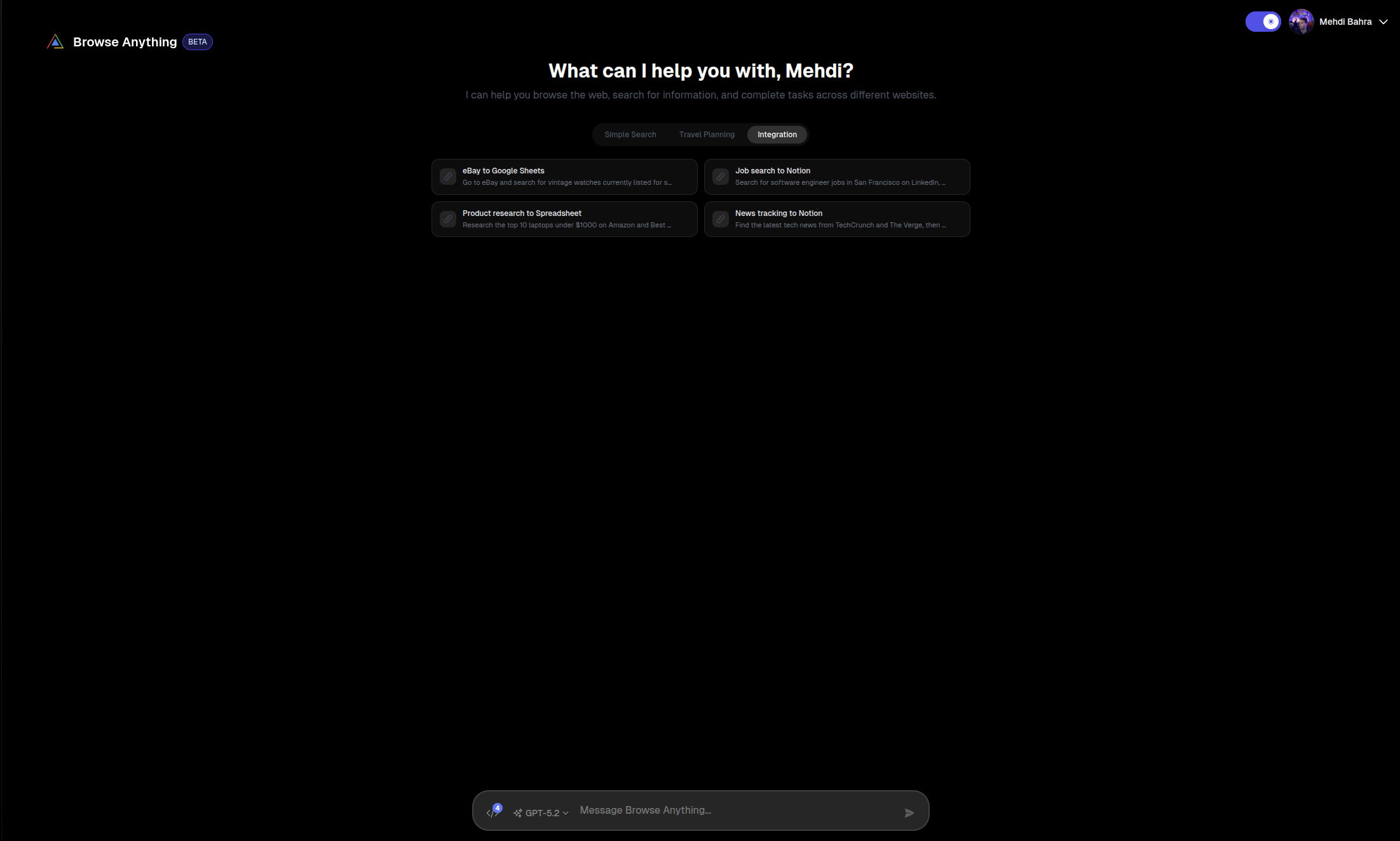 Screenshot 3 of Browse Anything