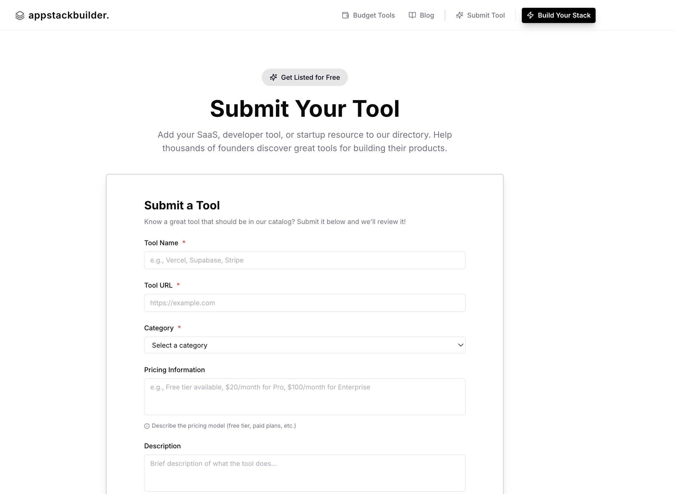 Screenshot 5 of AppStackBuilder