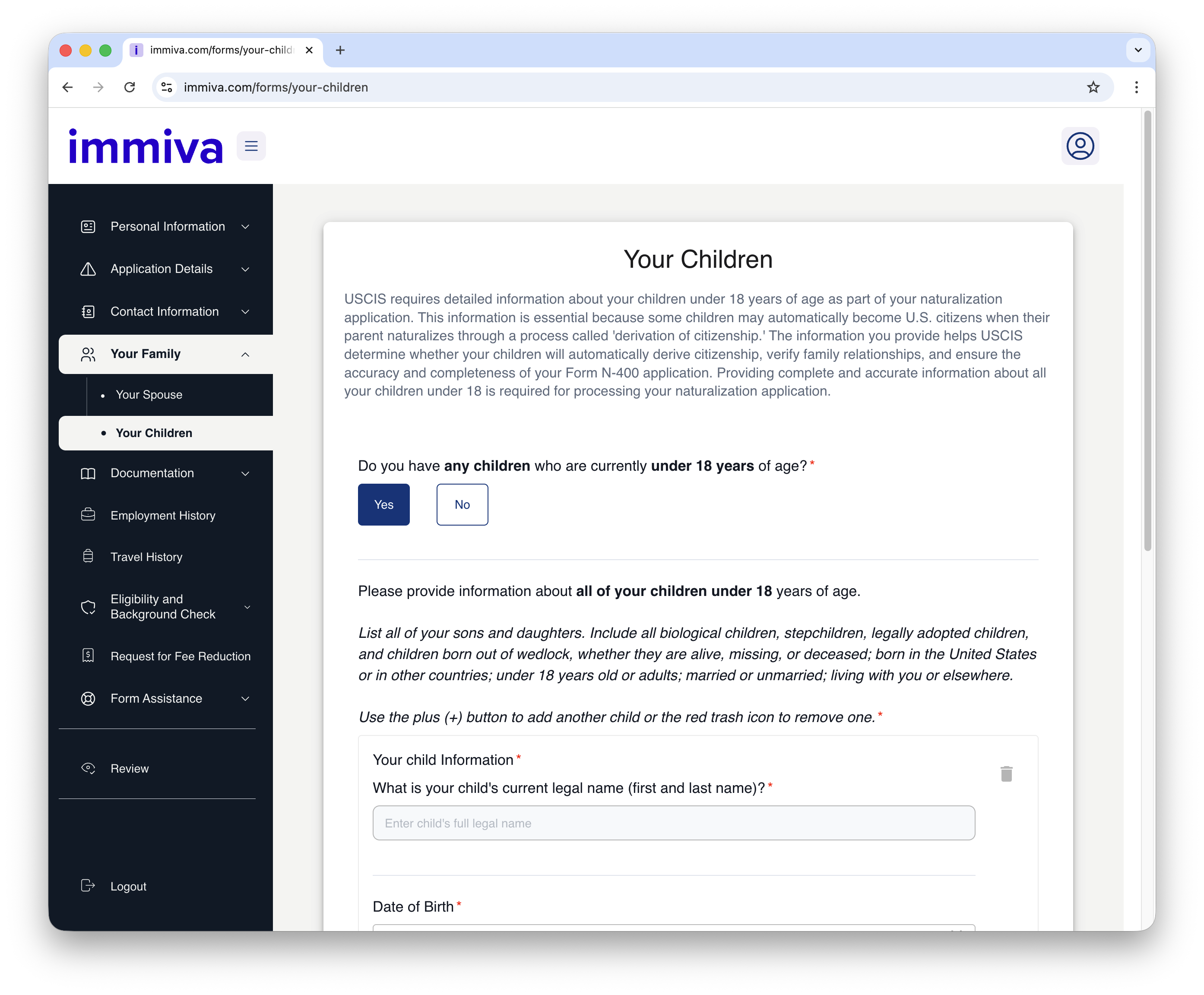 Screenshot 3 of Immiva