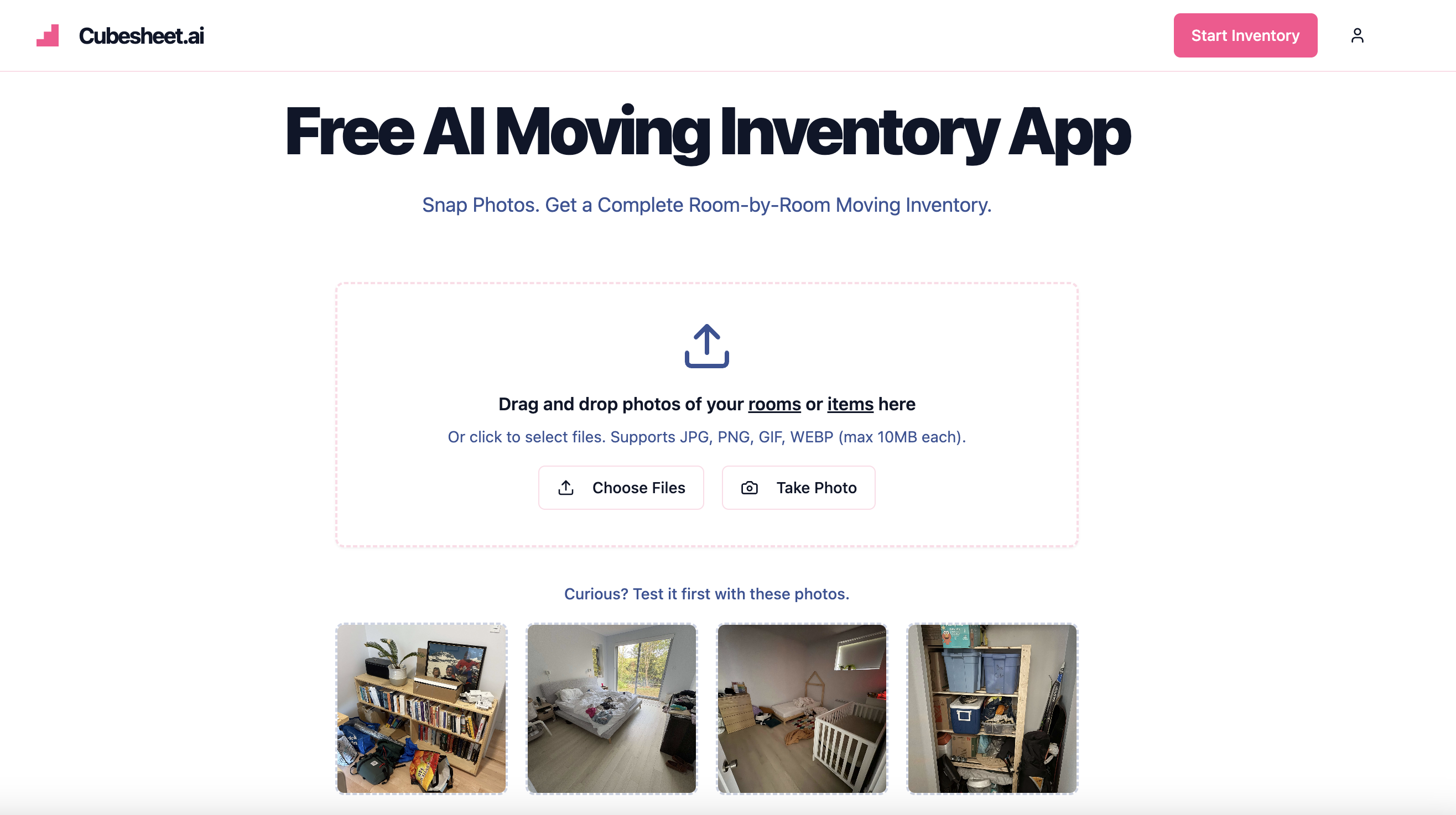 Screenshot 2 of Cubesheet.ai