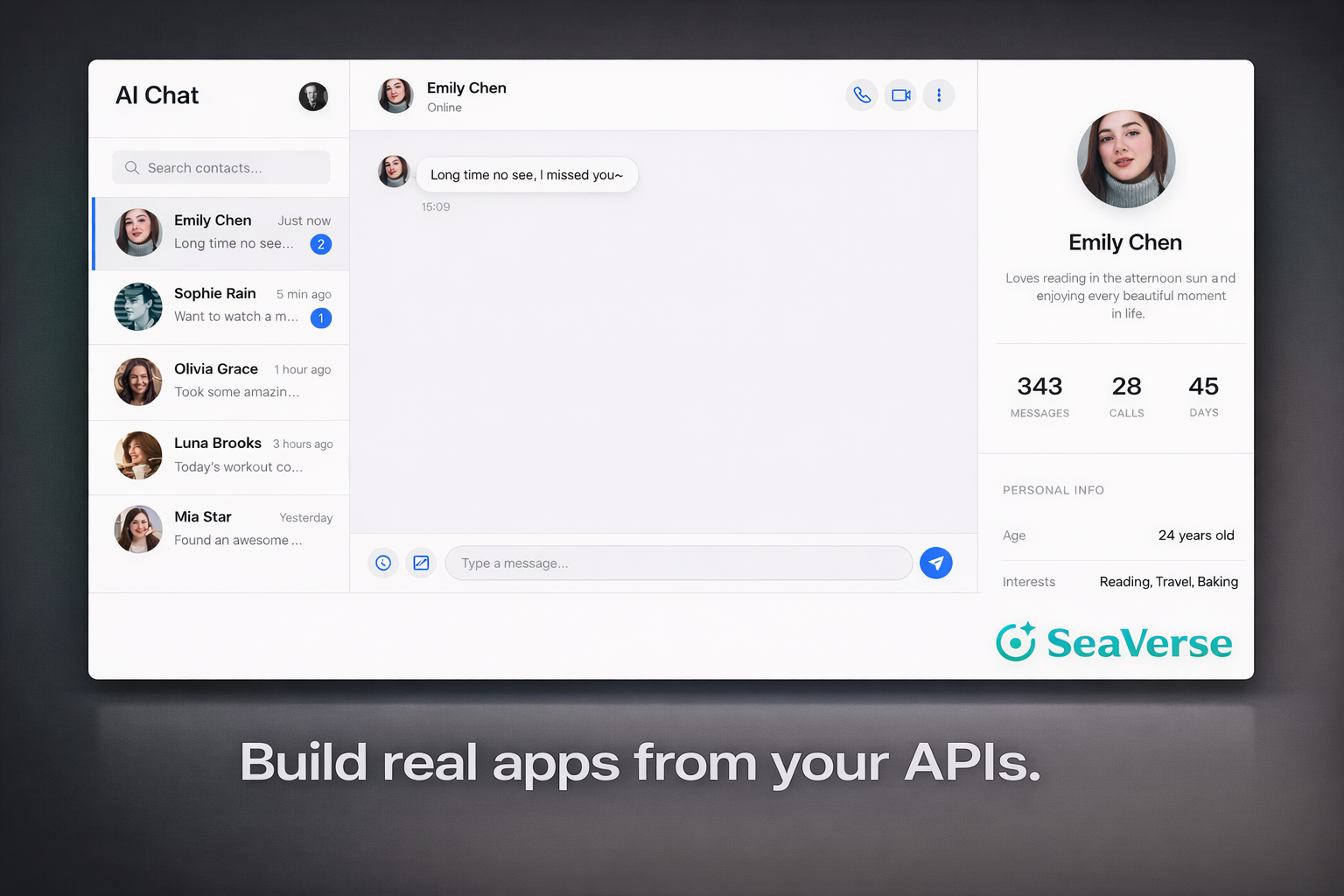 Screenshot 1 of SeaVerse AI